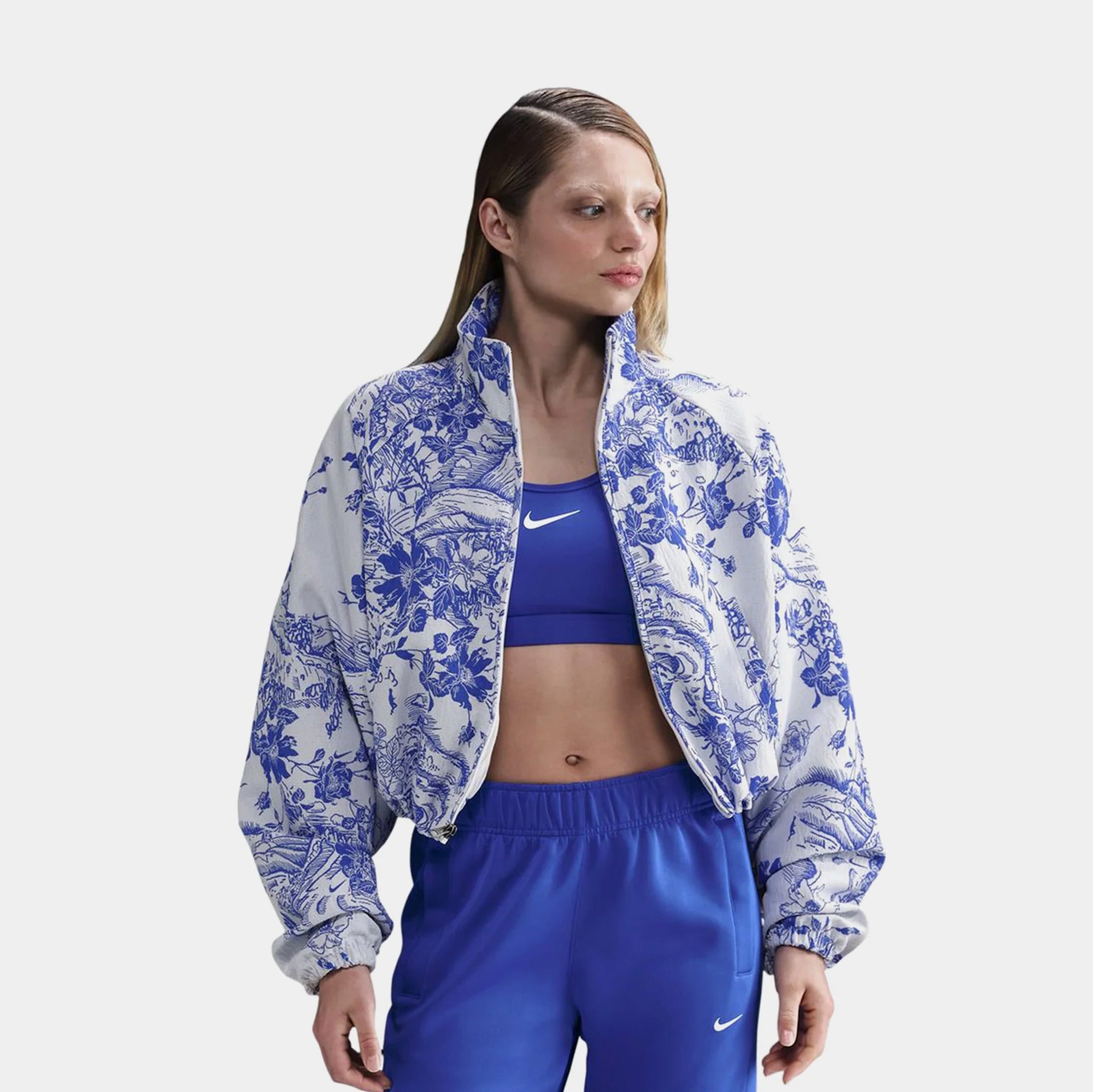 Оригінальна Nsw Oversized Jacquard Womens Track Jacket Nike – боковий вид - NIKE