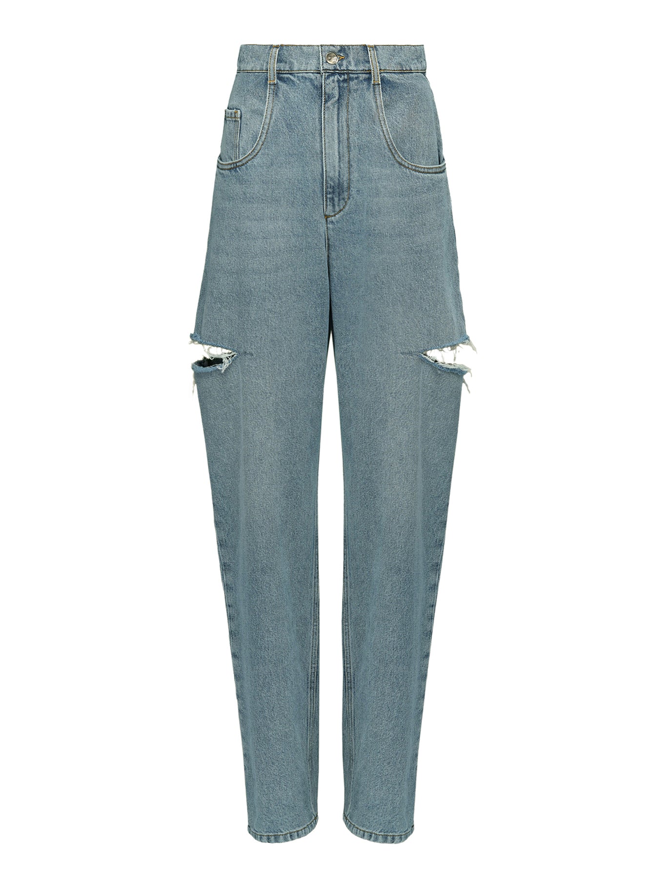 Оригінальна Denim Jeans With Side Rips Maison margiela – боковий вид