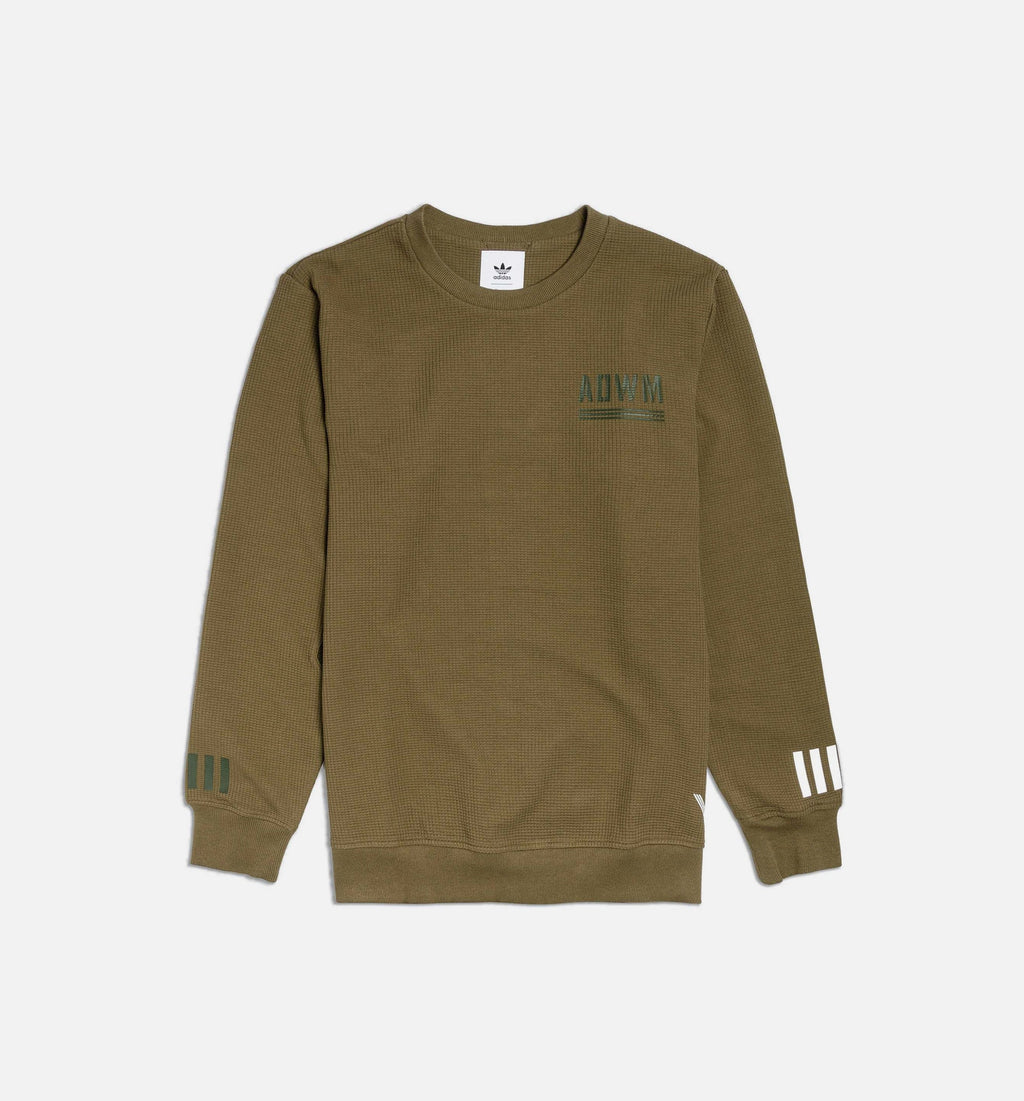 White Mountaineering Collection Mens Crew Sweatshirt Adidas – Гарантія оригінальності – боковий вид