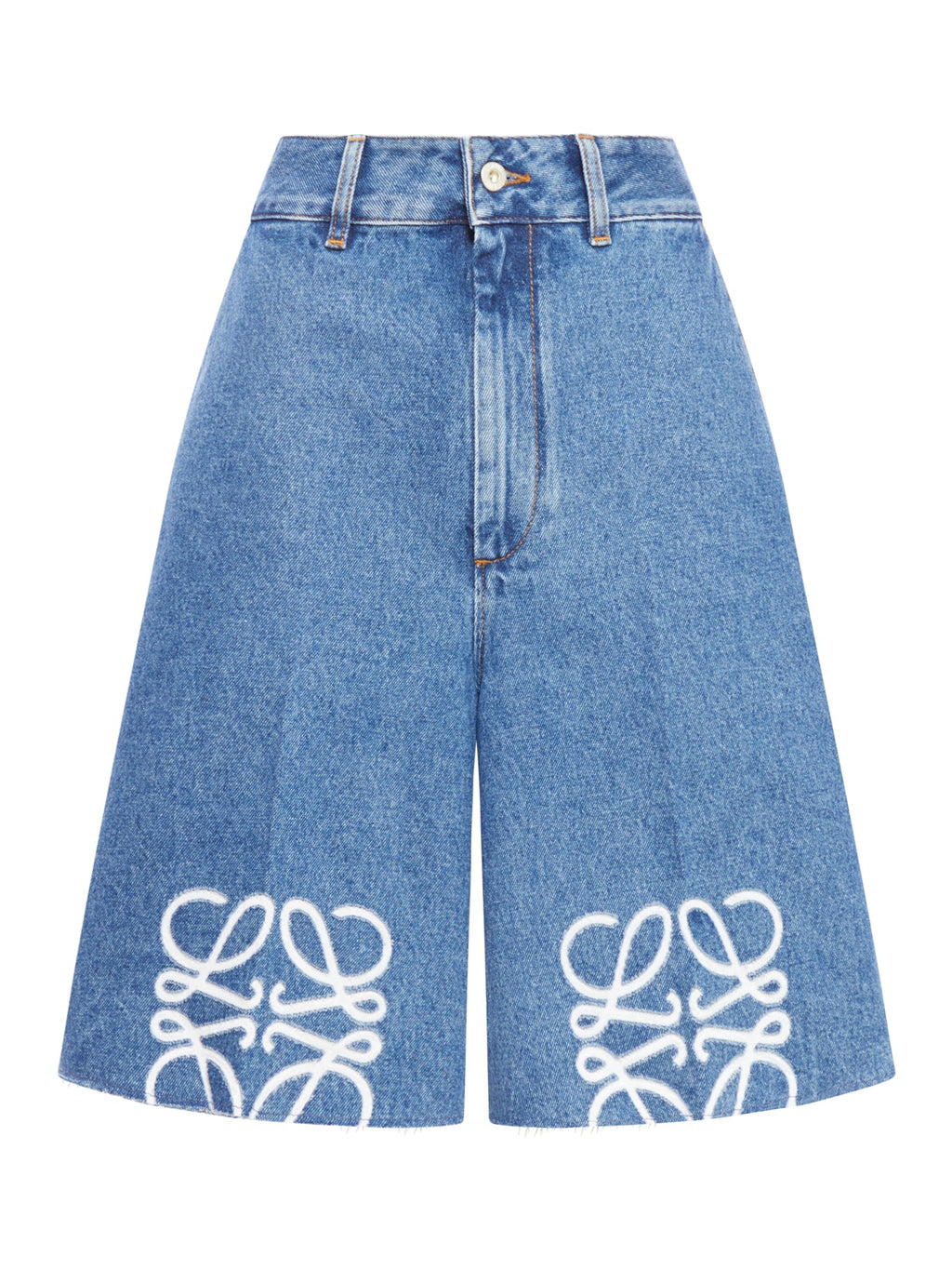 Anagram Shorts In Denim Loewe оригінал – Купити в Україні – боковий вид
