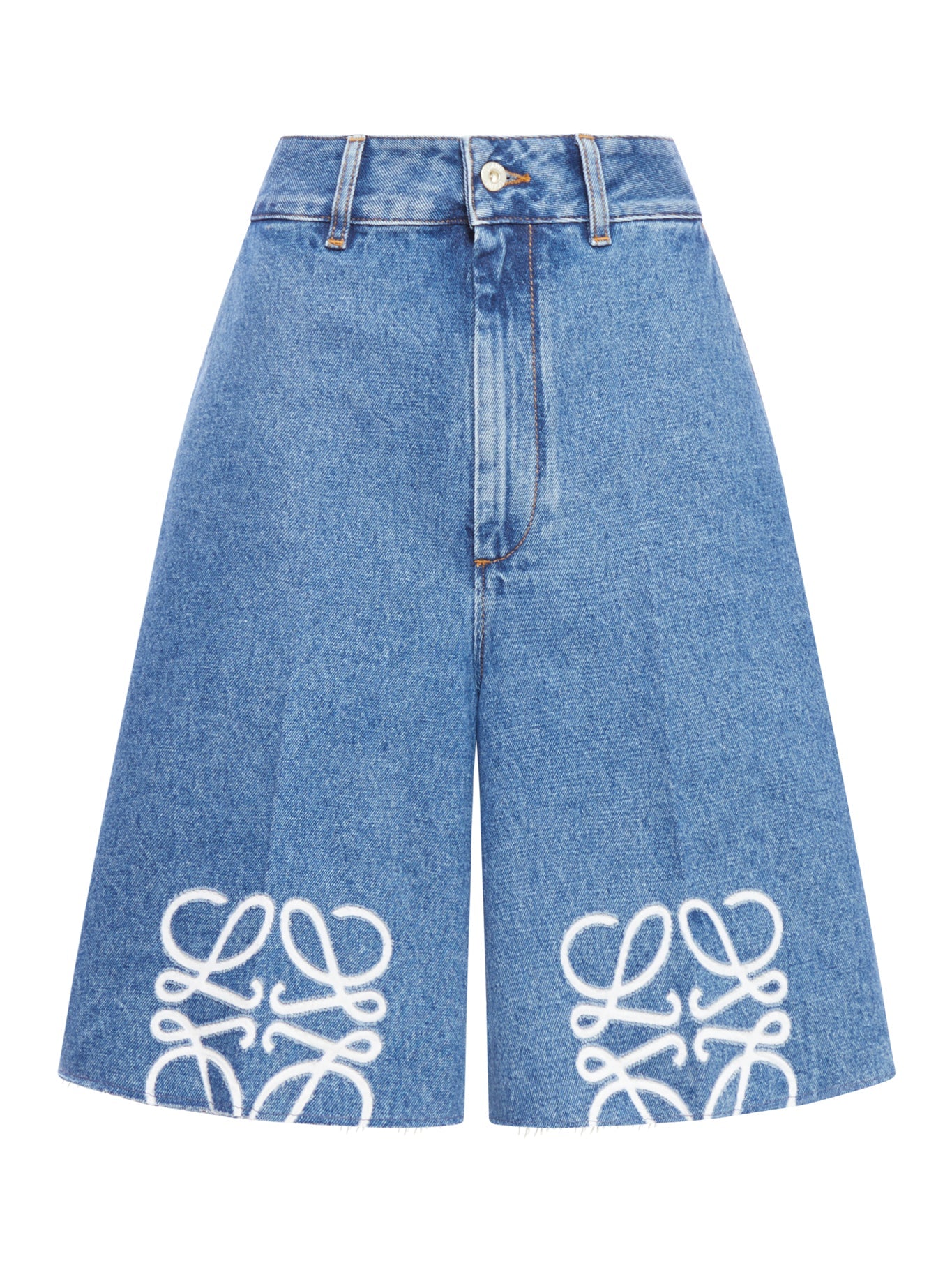 Anagram Shorts In Denim Loewe оригінал – Купити в Україні – боковий вид