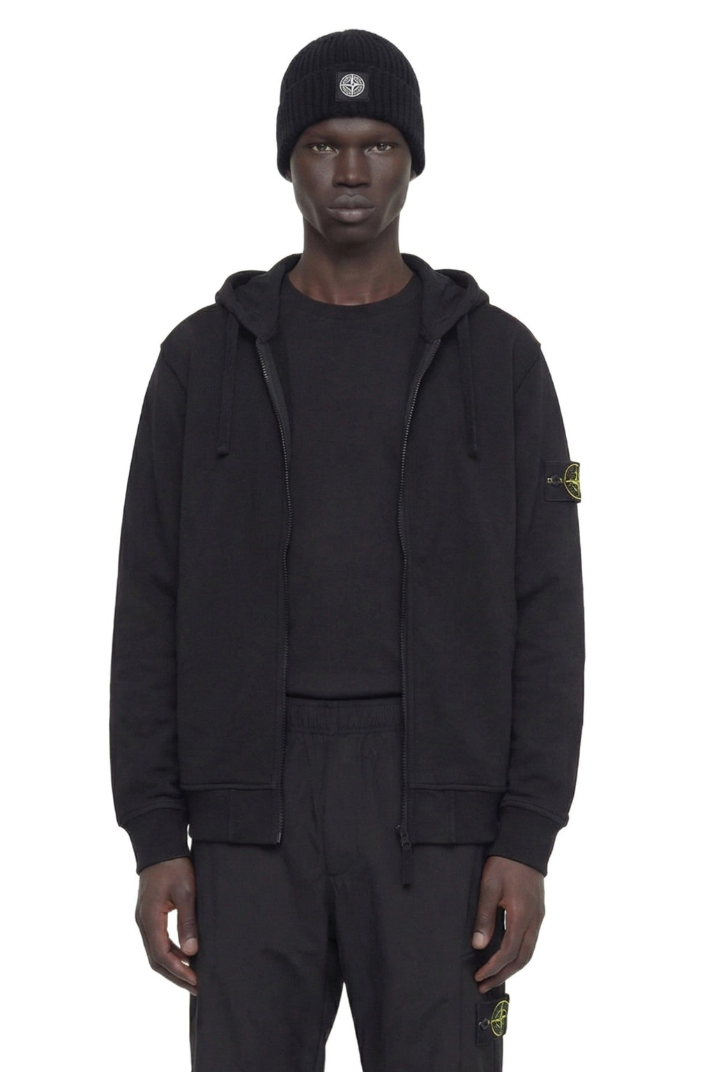 6100032 Zip-Up Hoodie Stone island оригінал – Купити в Україні – боковий вид