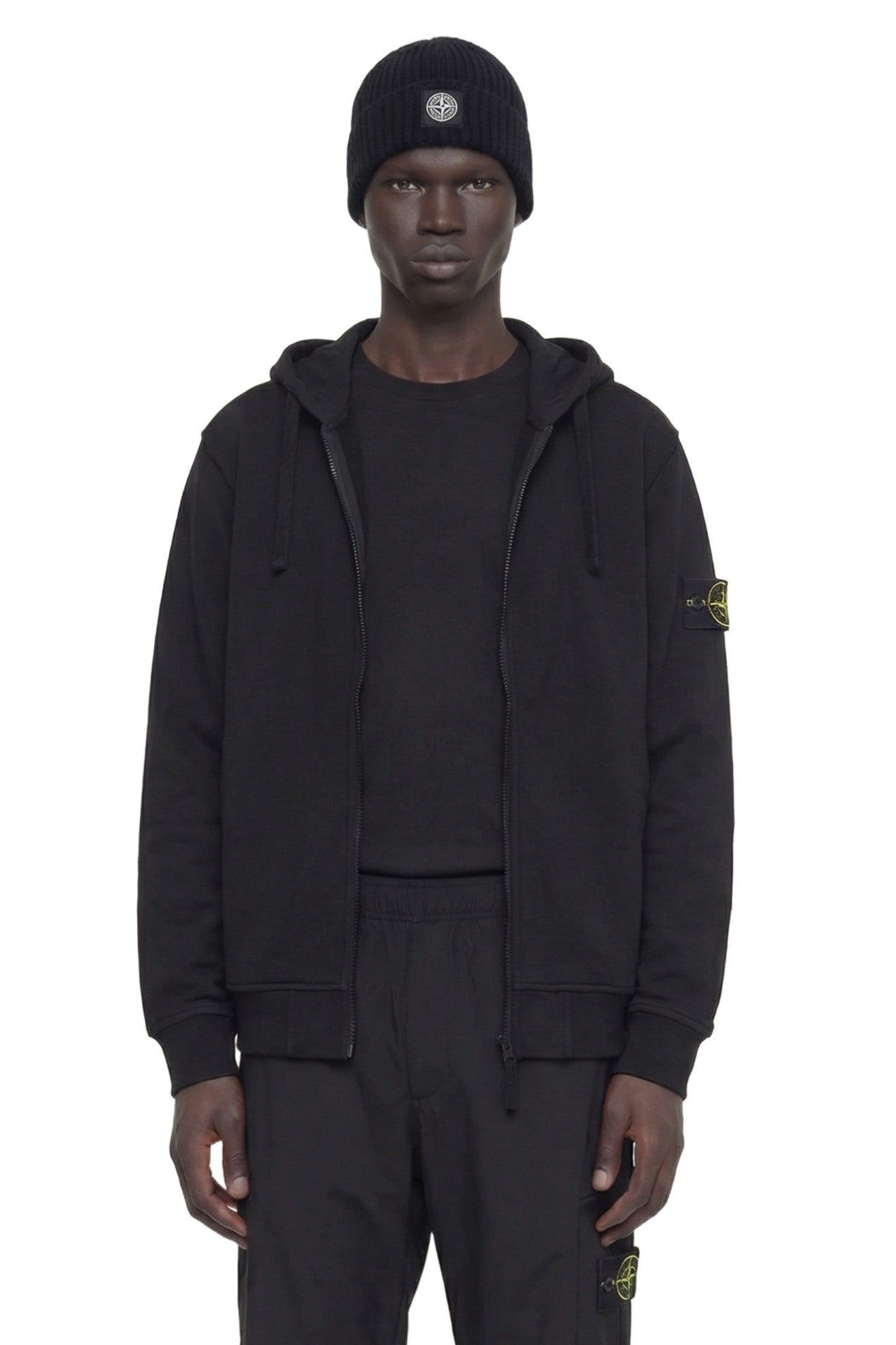 6100032 Zip-Up Hoodie Stone island оригінал – Купити в Україні – боковий вид