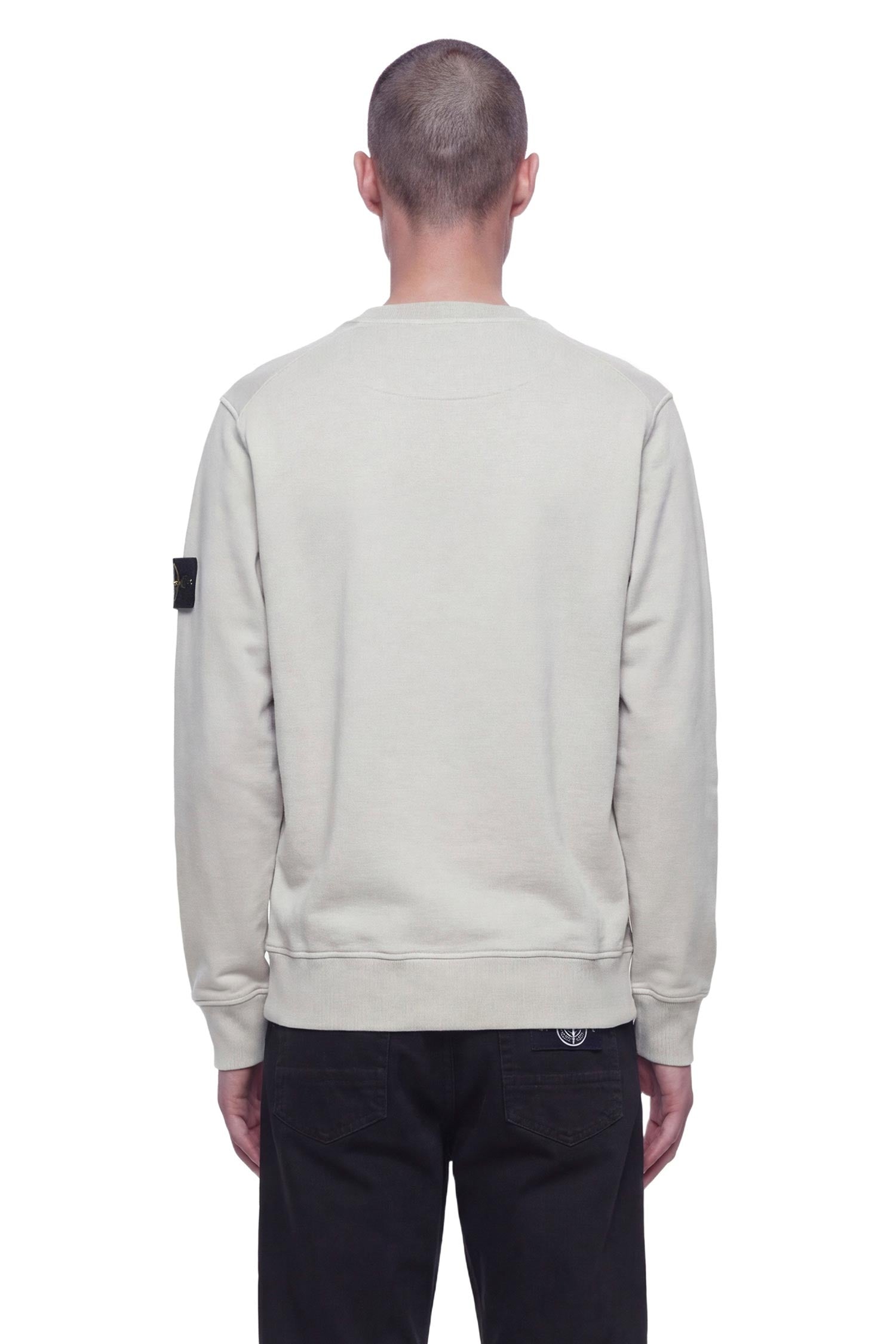 6100060 Cotton Fleece Sweatshirt Stone island – Гарантія оригінальності – детальний вид - STONE ISLAND