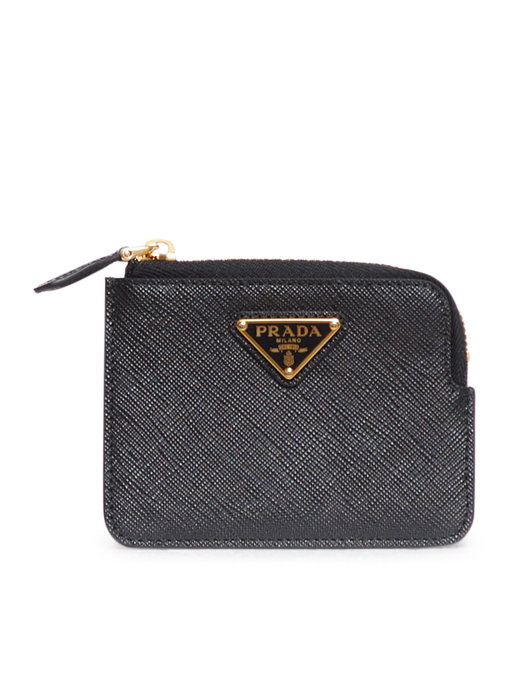 Saffiano Coin Purse With Log Prada оригінал – Купити в Україні – боковий вид