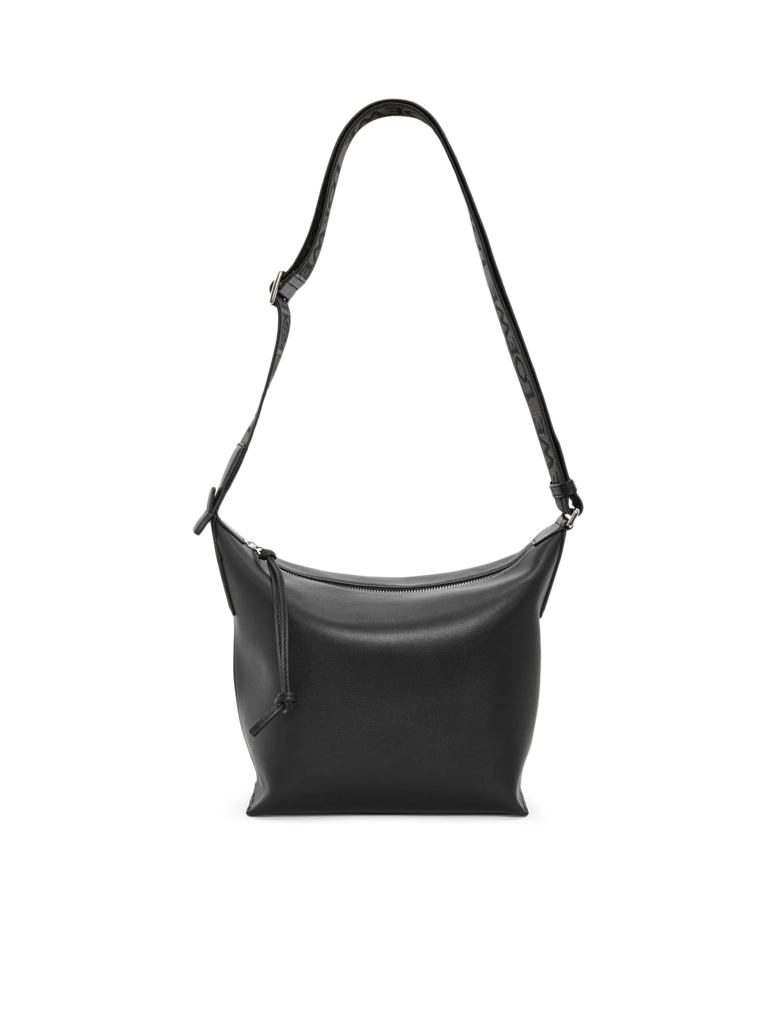 Small Cubi Shoulder Bag In Smooth Calfskin And Jacquard Loewe оригінал – Купити в Україні – боковий вид