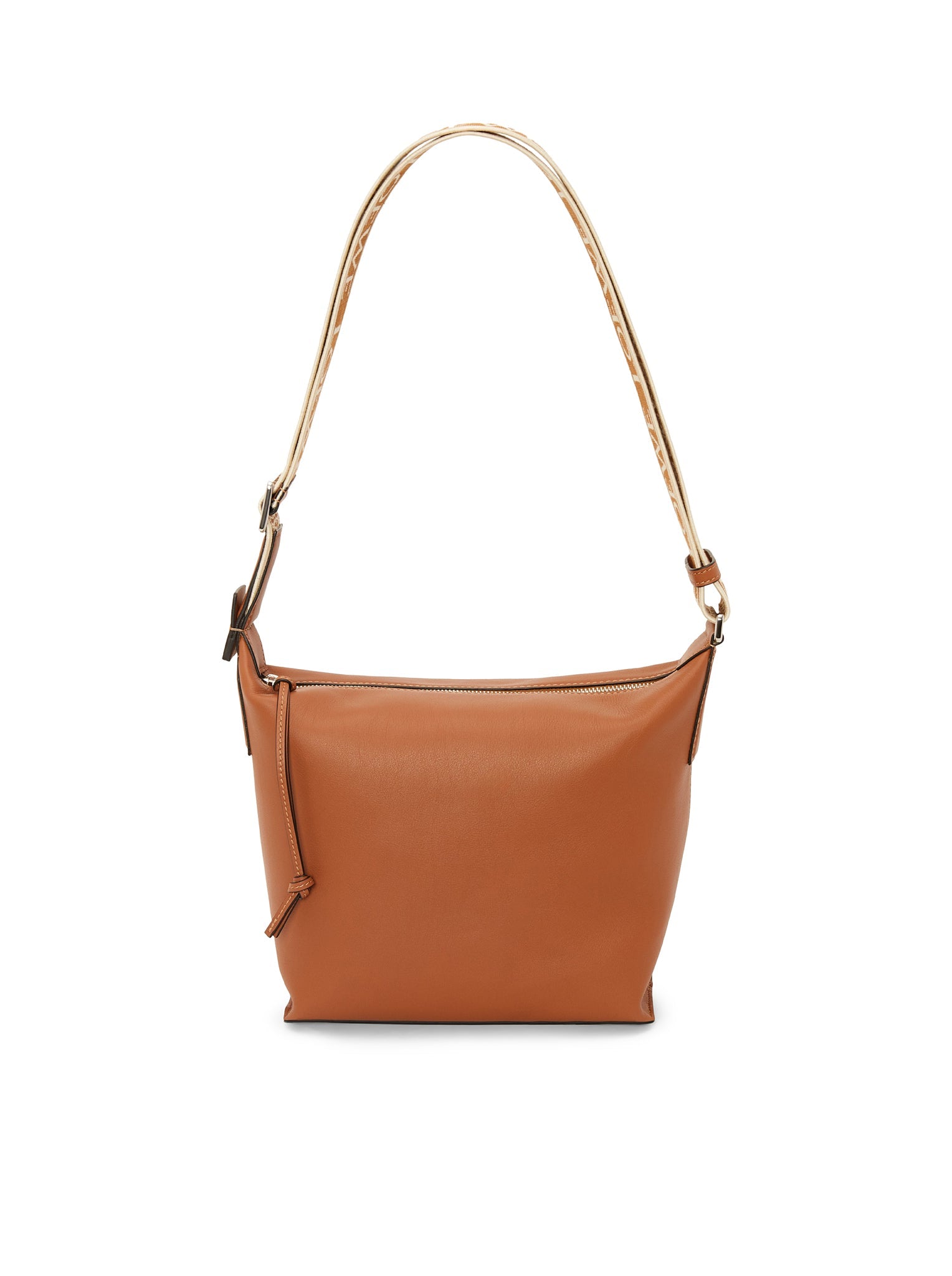 Small Cubi Shoulder Bag In Smooth Calfskin And Jacquard Loewe оригінал – Купити в Україні – боковий вид