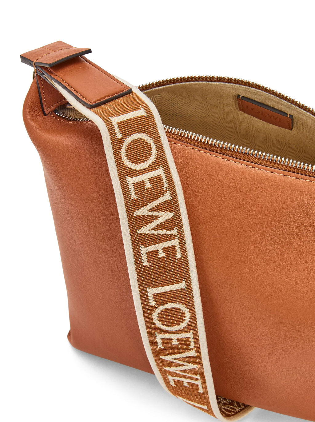 Small Cubi Shoulder Bag In Smooth Calfskin And Jacquard Loewe оригінал – Купити в Україні – збільшений вид