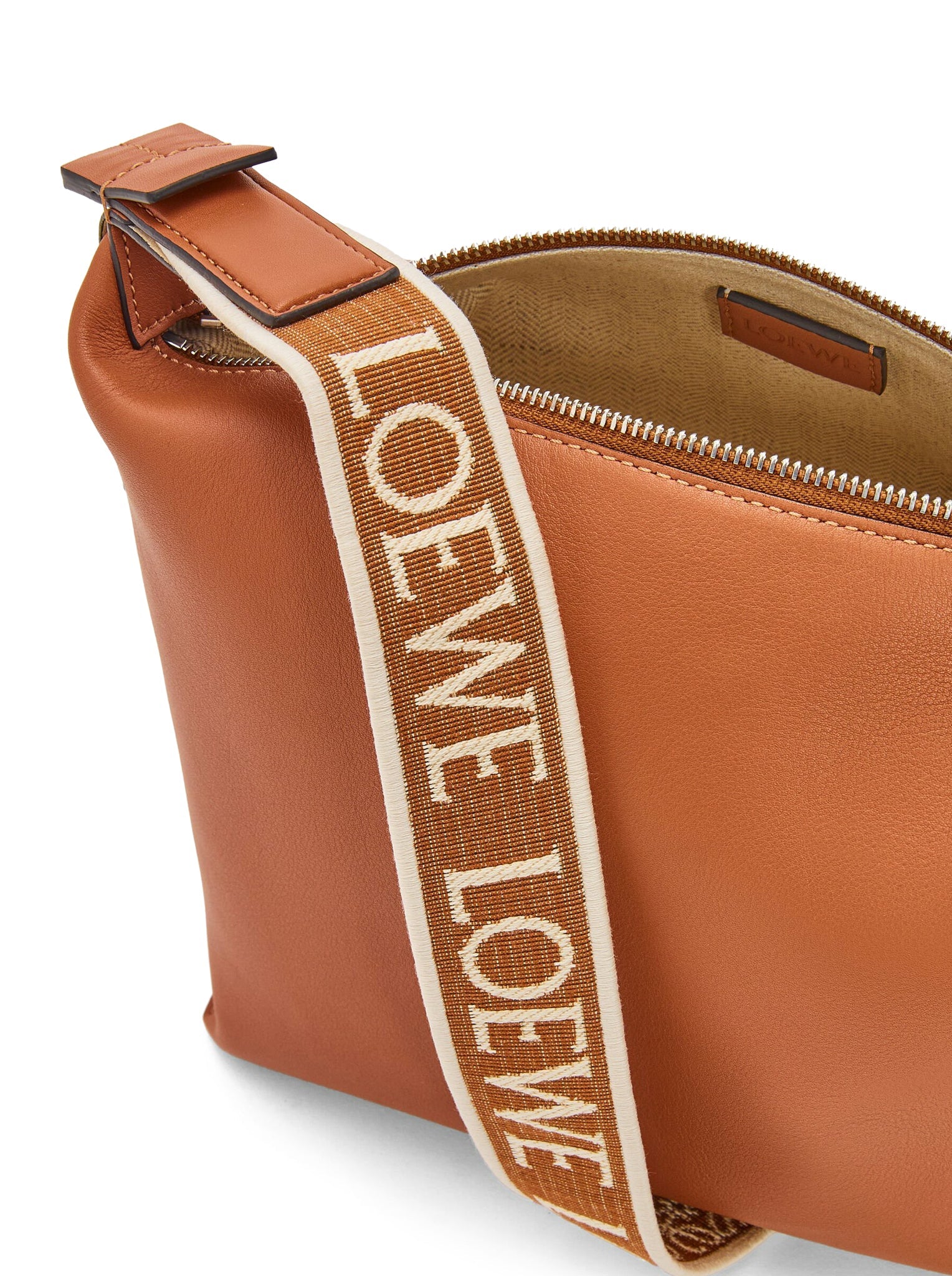Small Cubi Shoulder Bag In Smooth Calfskin And Jacquard Loewe оригінал – Купити в Україні – збільшений вид