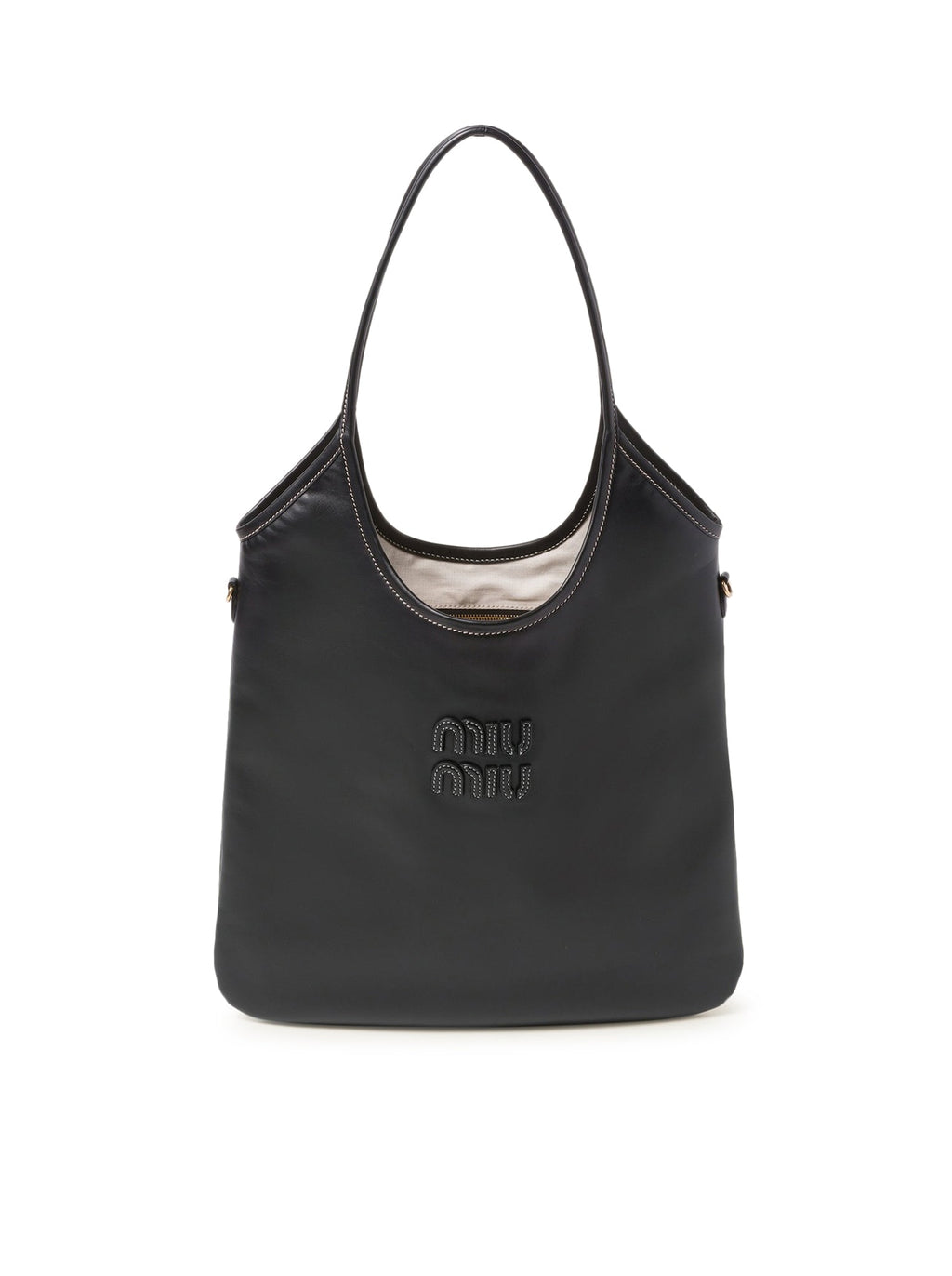 Оригінальна Ivy Leather Bag Miu miu – боковий вид