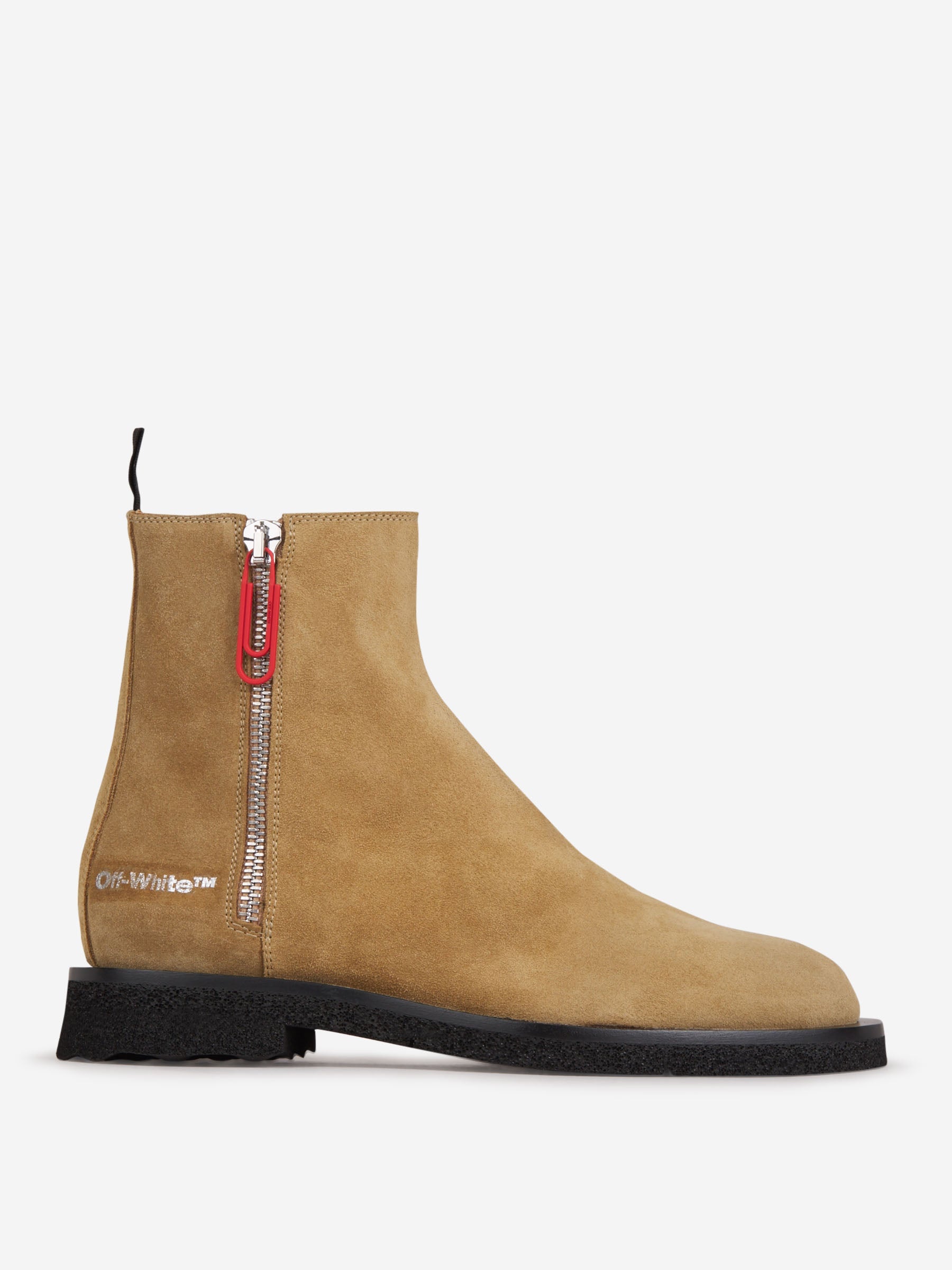 Оригінальна Logo Chelsea Boots Off-white – боковий вид