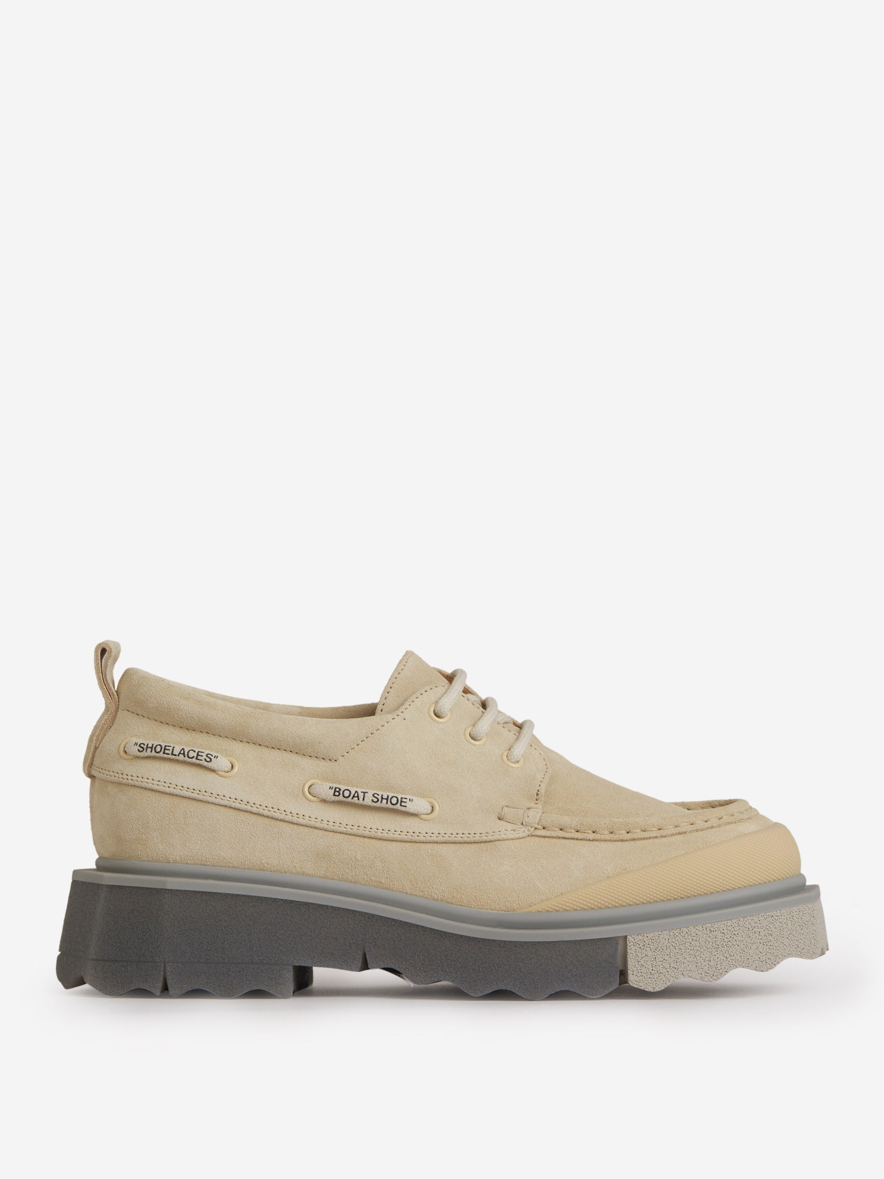 Boat Laces Shoes Off-white – Гарантія оригінальності – боковий вид