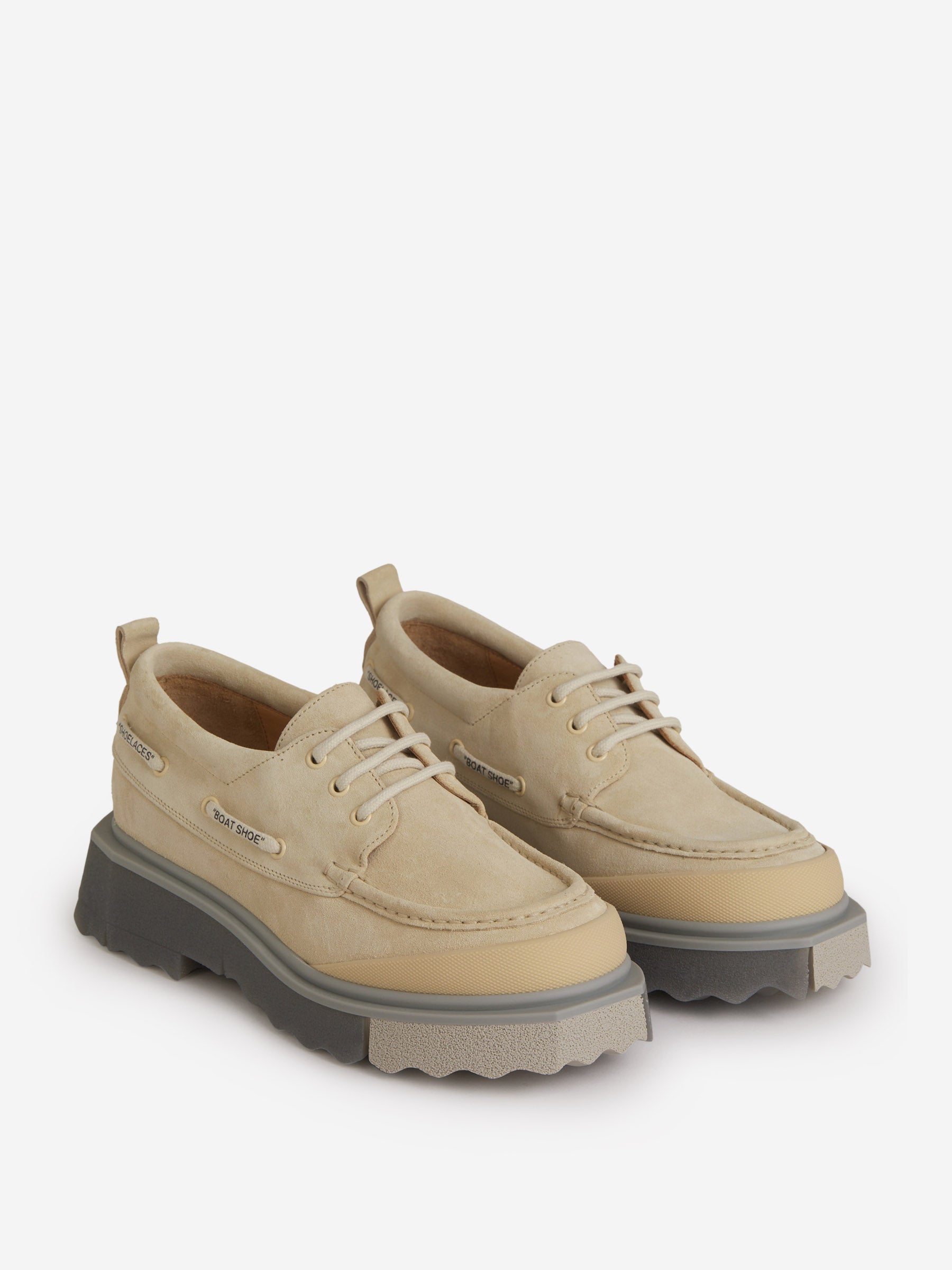Boat Laces Shoes Off-white – Гарантія оригінальності – вид ззаду