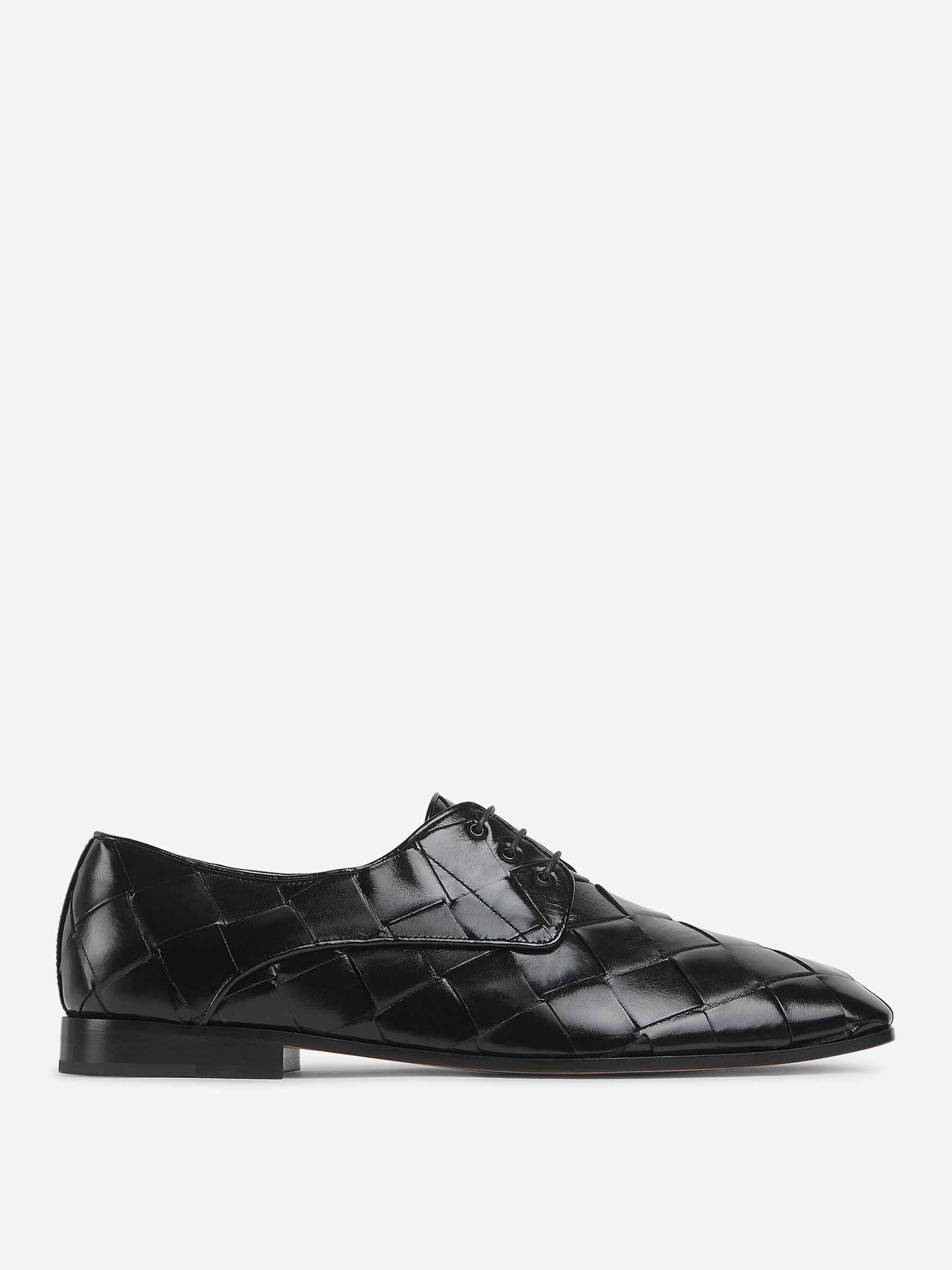 Roma Intrecciato Shoes Bottega veneta – Гарантія оригінальності – боковий вид