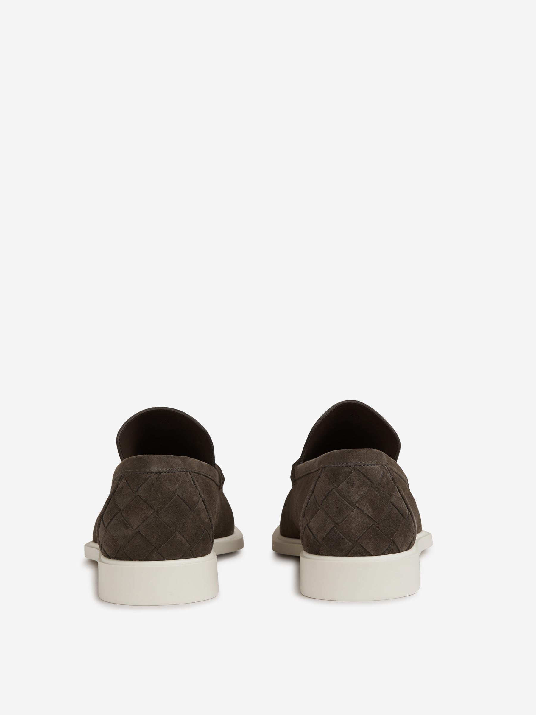 Astaire Loafers Shoes Bottega veneta – Гарантія оригінальності – вид ззаду