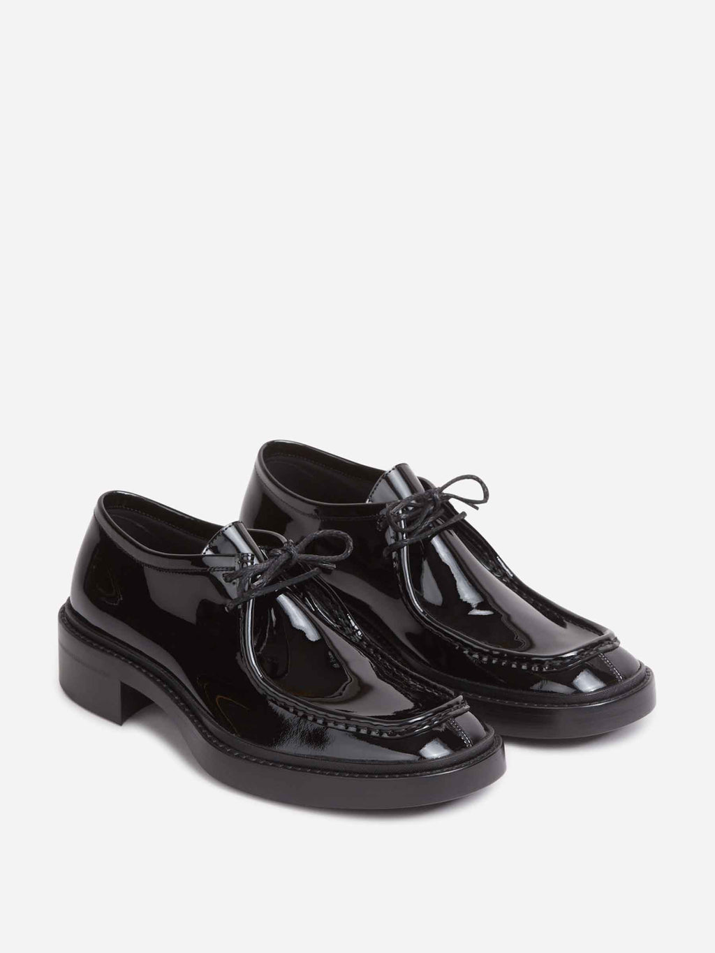 Mezzo Vitello Vernice Cristal Shoes Saint laurent оригінал – Купити в Україні – вид ззаду