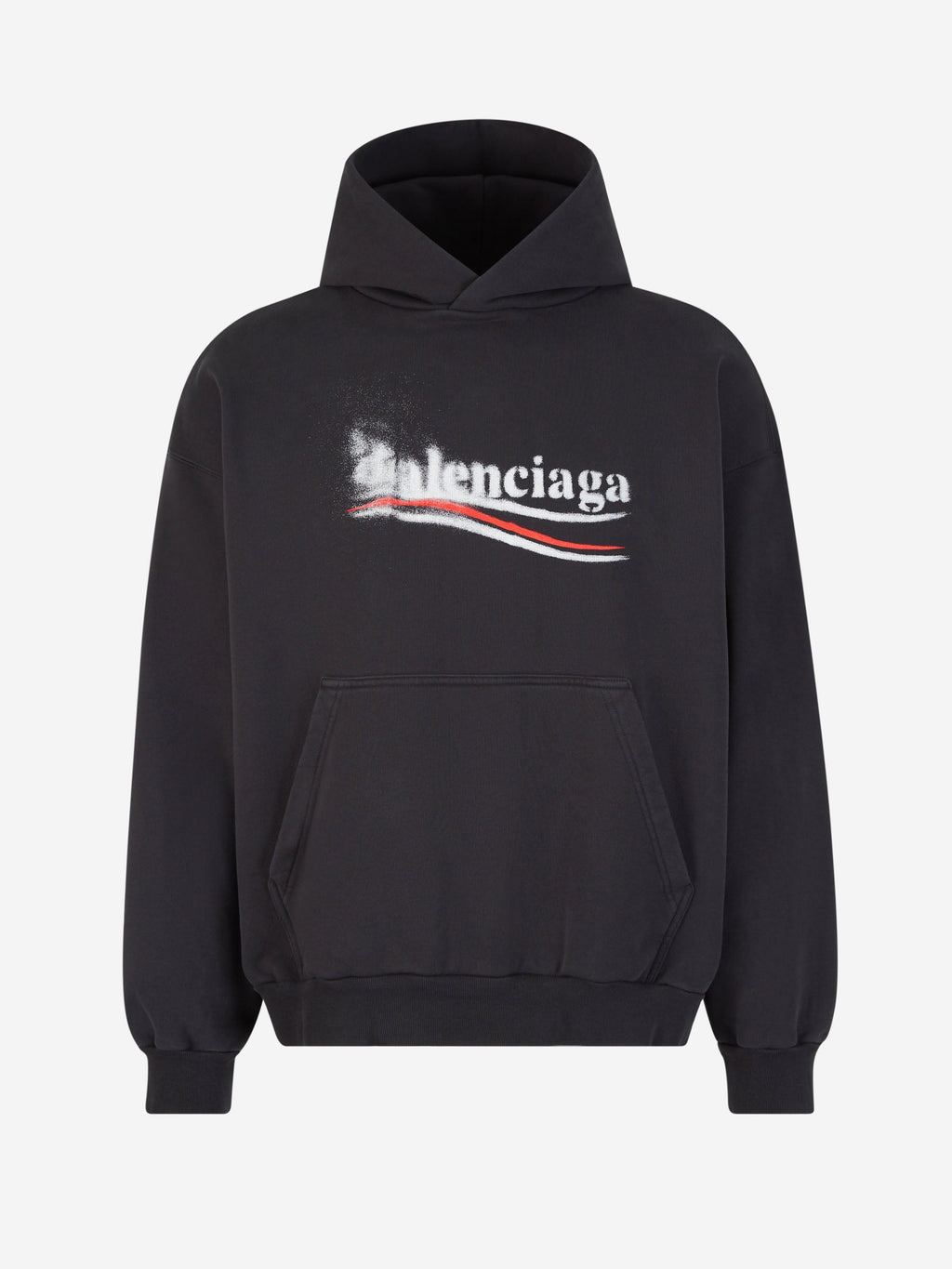 Оригінальна Cotton Logo Sweatshirt Balenciaga – боковий вид