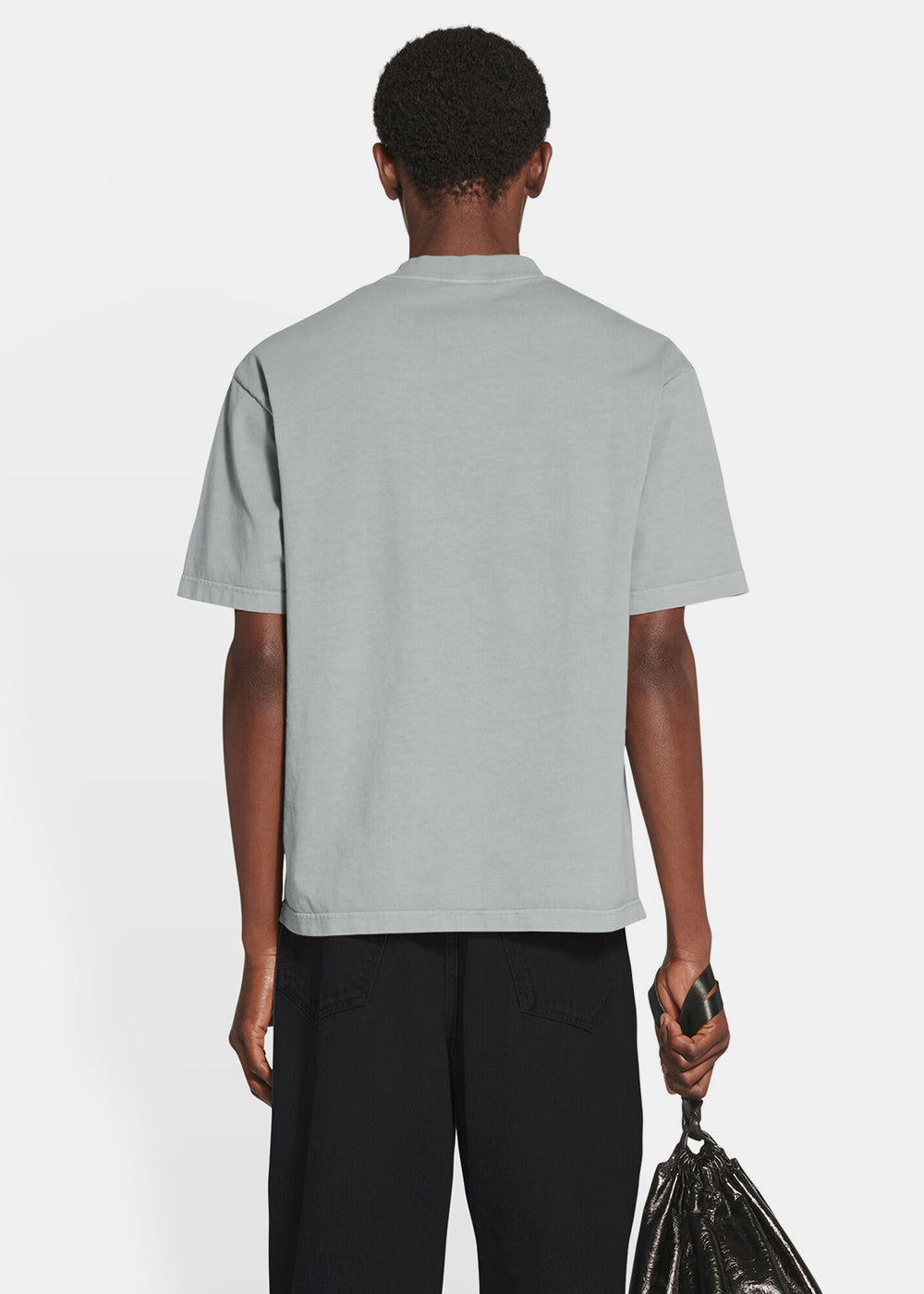 Оригінальна Grey Medium Fit T-Shirt Balenciaga – детальний вид