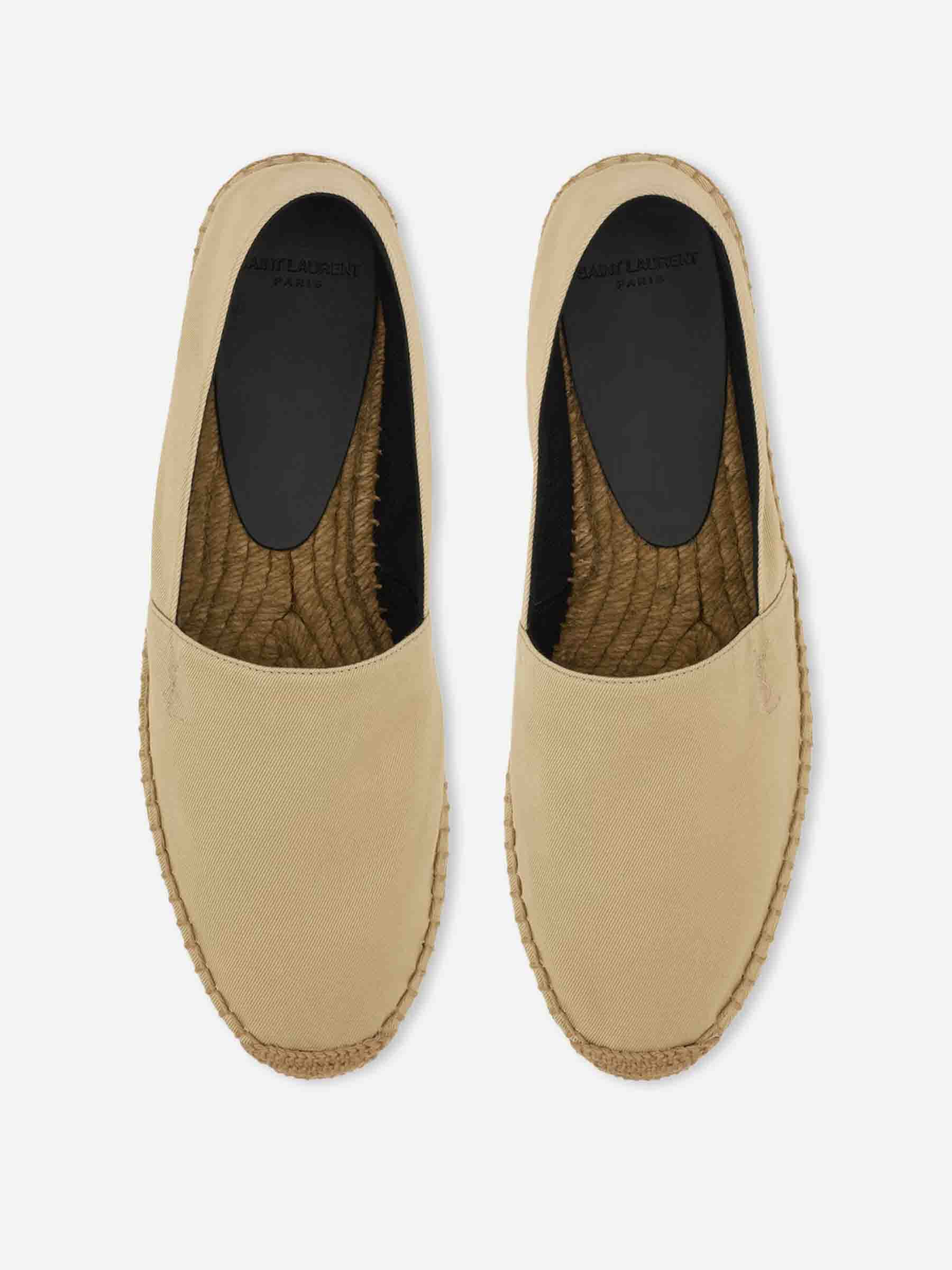 Cotton Gabardine Espadrilles Saint laurent – Гарантія оригінальності – детальний вид