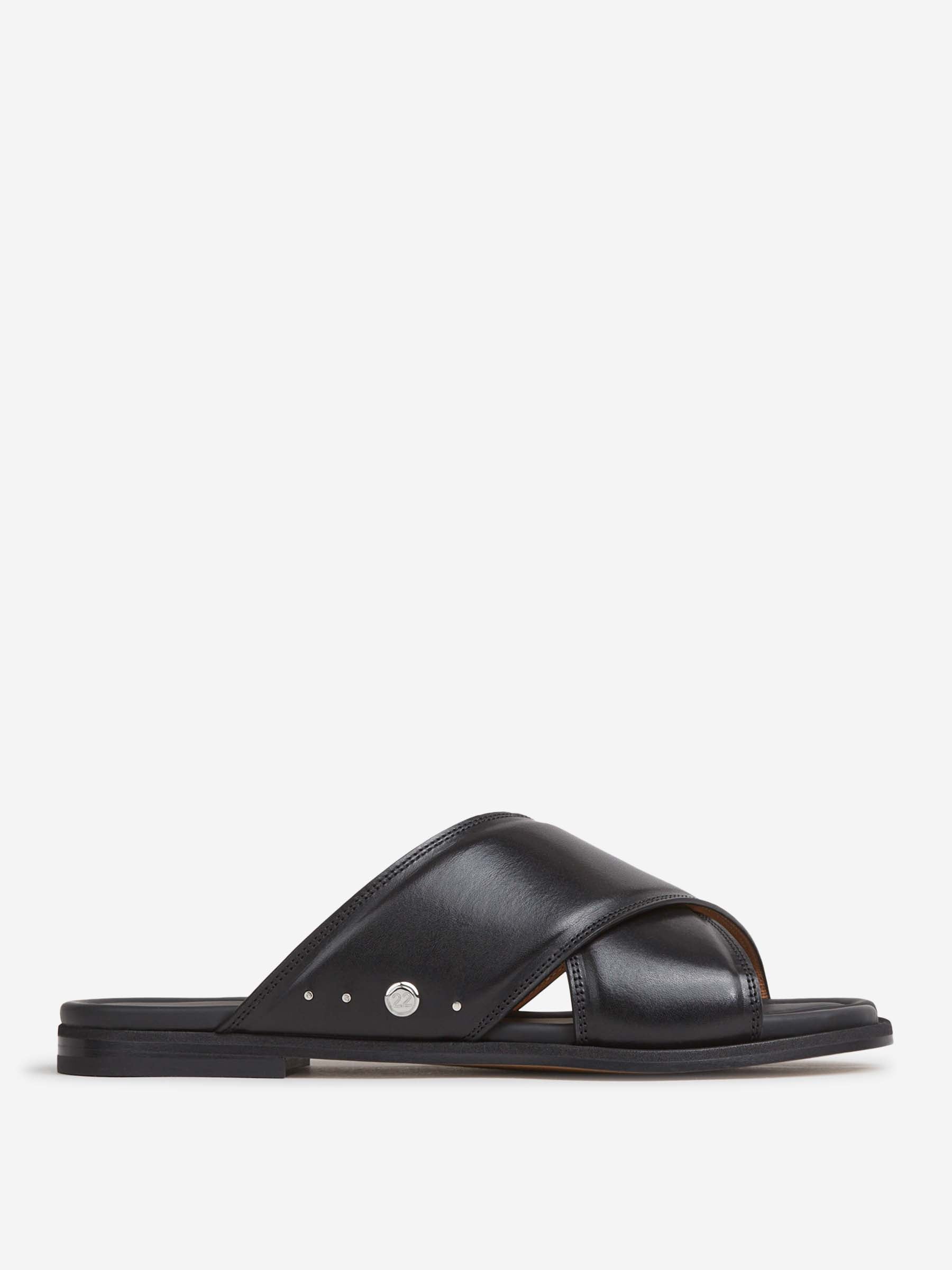 Leather Cross Sandals Maison margiela оригінал – Купити в Україні – боковий вид