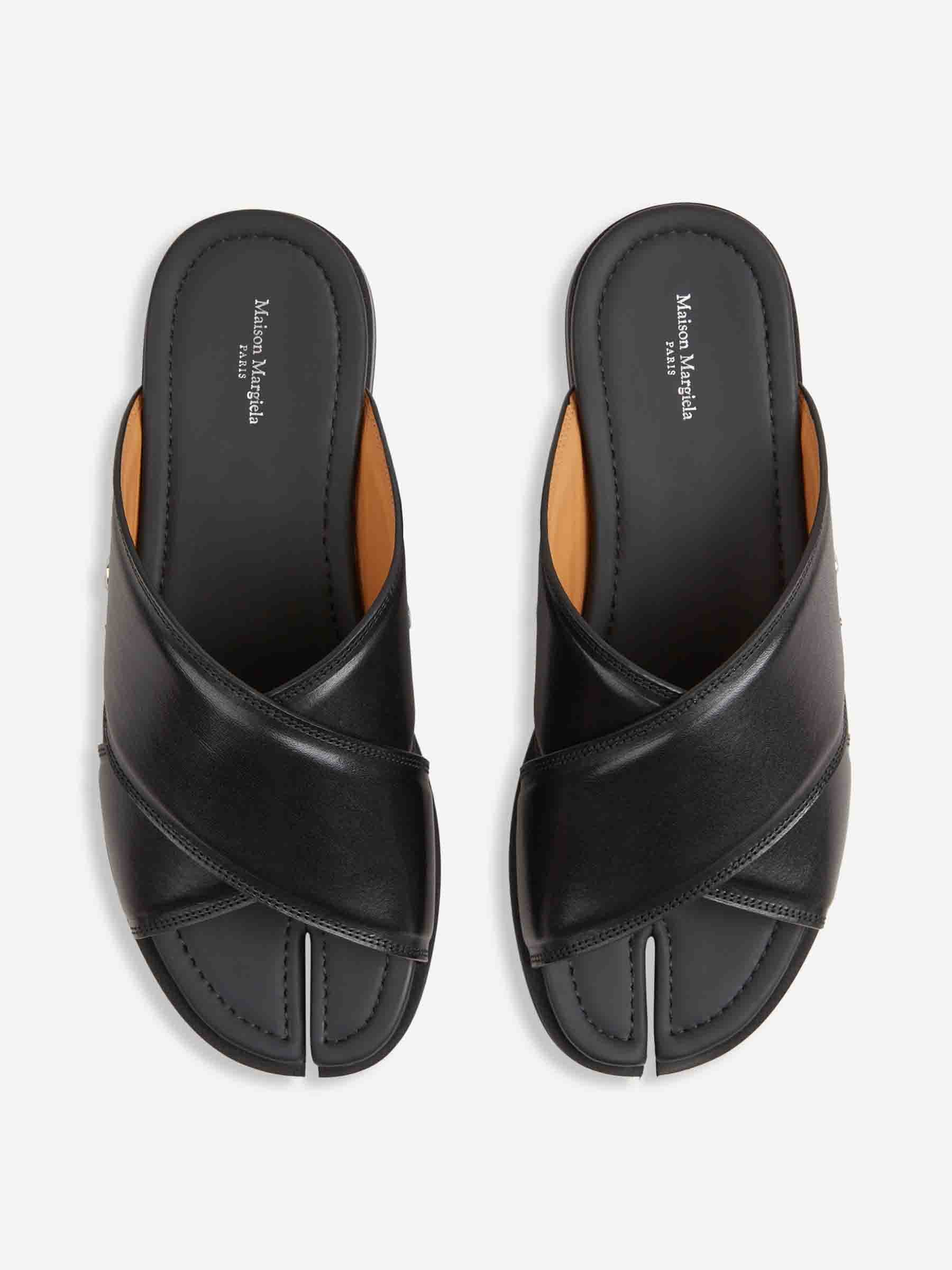 Leather Cross Sandals Maison margiela оригінал – Купити в Україні – збільшений вид