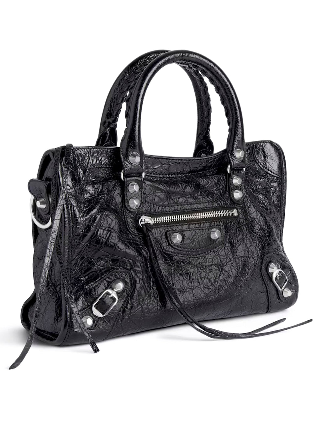 Le City Small Bag In Black Balenciaga – Гарантія оригінальності – детальний вид