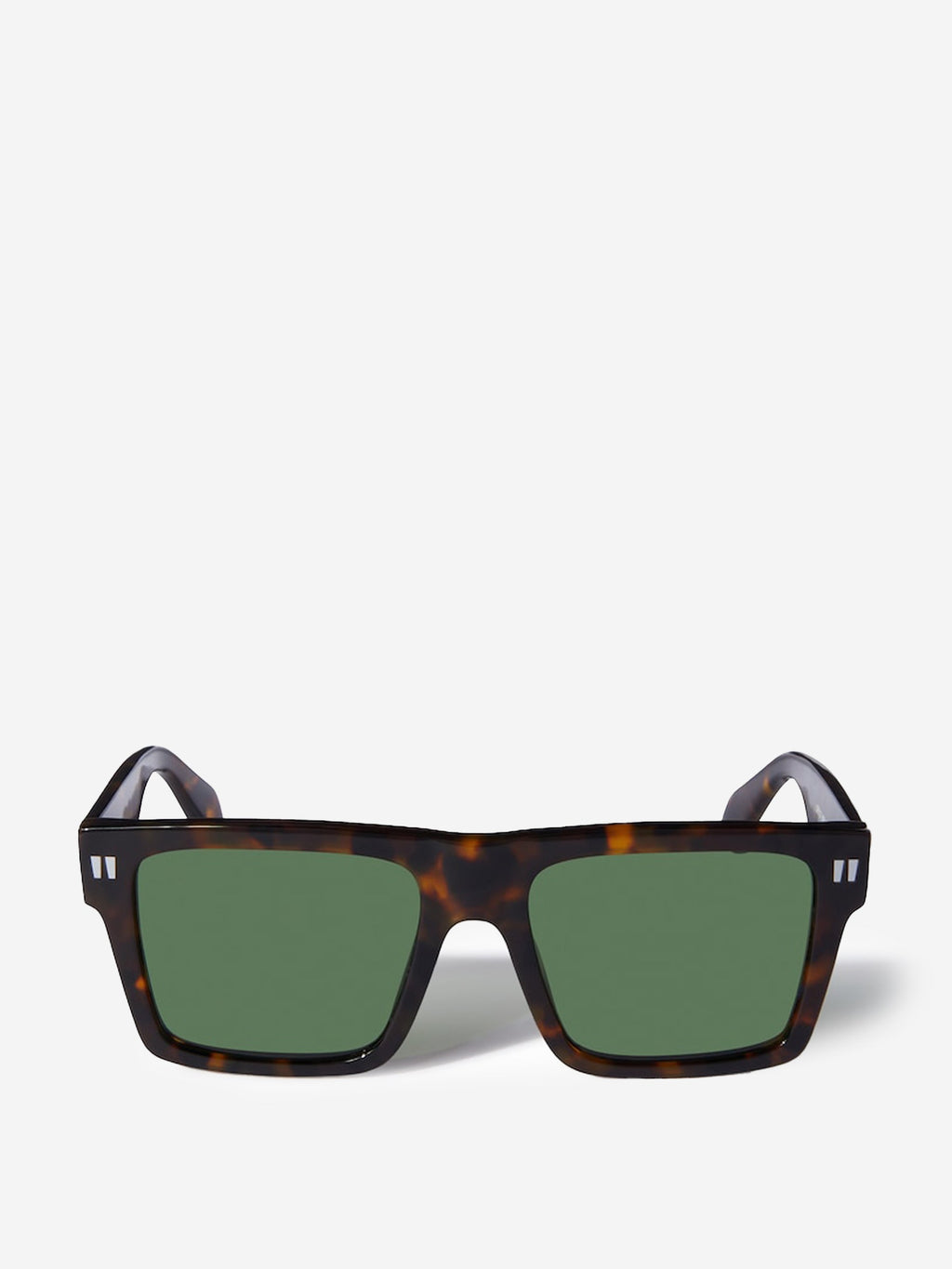 Оригінальна Lawton Square Sunglasses Off-white – боковий вид