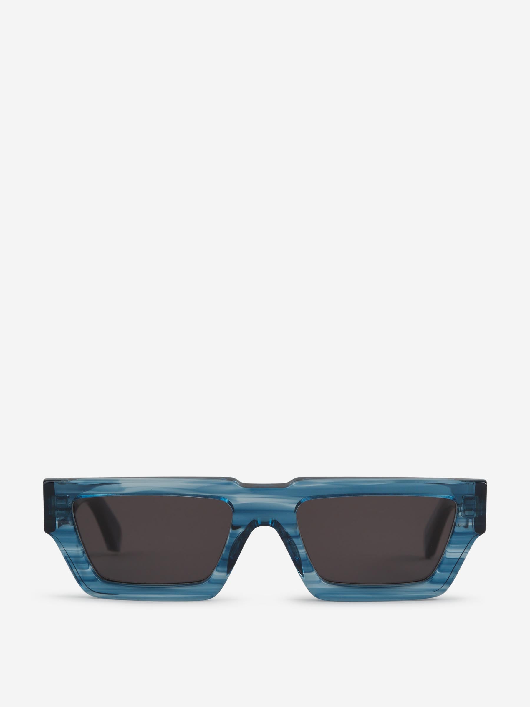 Manchester Sunglasses Off-white – Гарантія оригінальності – боковий вид
