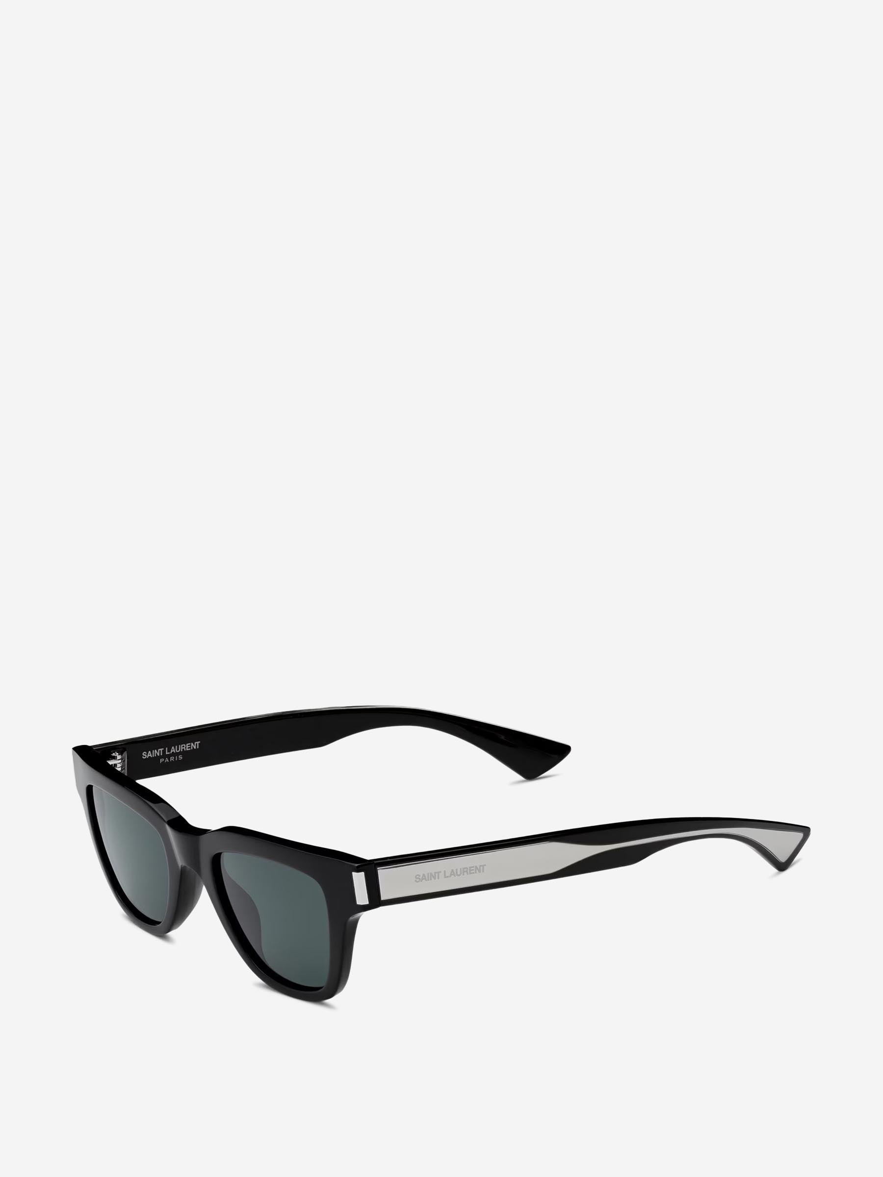 Square Wellington Sunglasses Saint laurent оригінал – Купити в Україні – вид ззаду - SAINT LAURENT