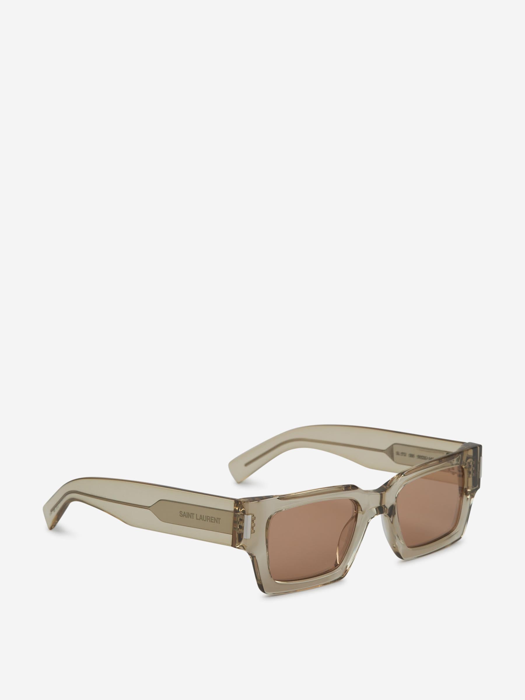 Rectangular Sunglasses Sl 572 Saint laurent оригінал – Купити в Україні – вид ззаду