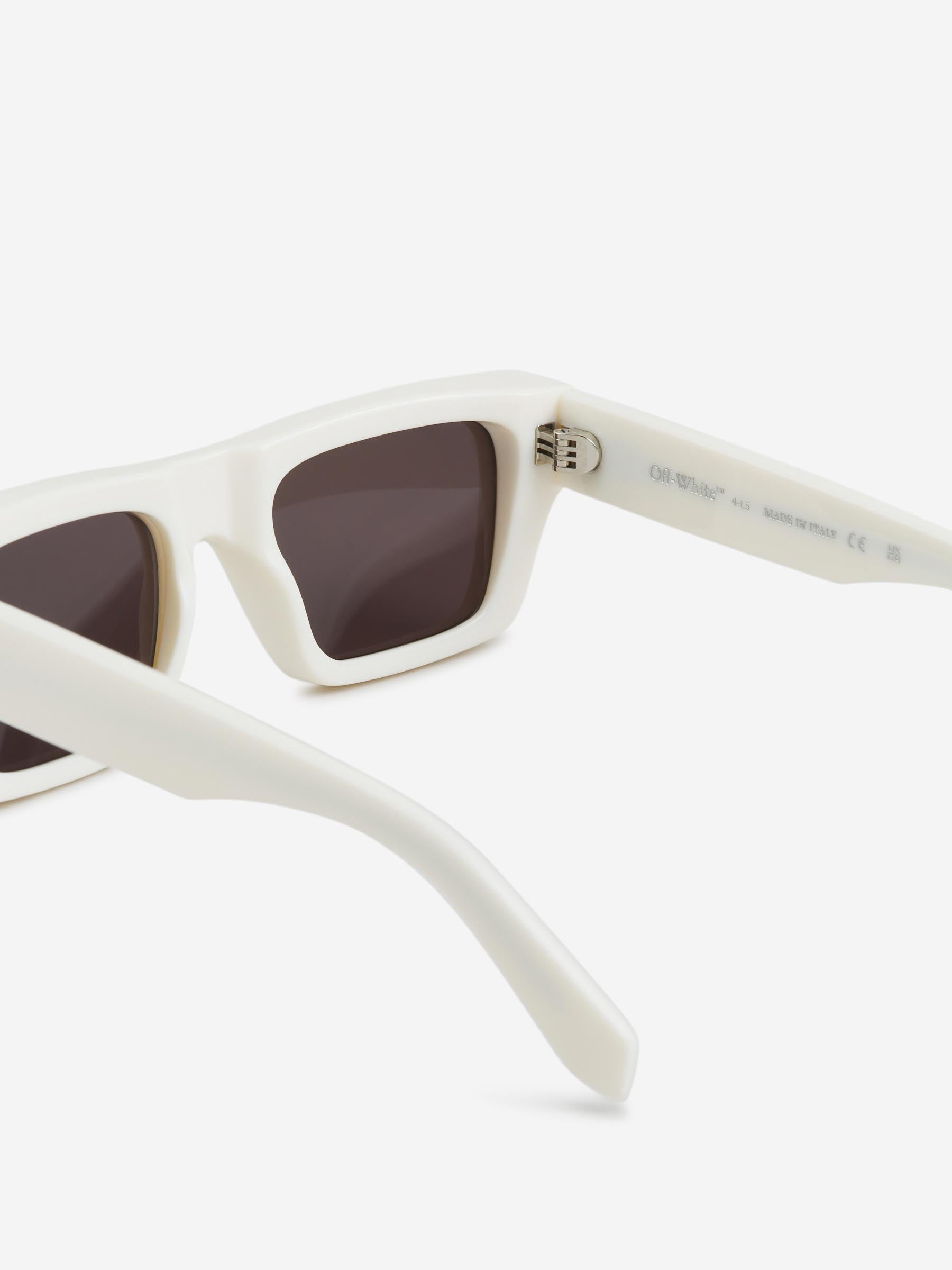 Оригінальна Oregon Rectangular Sunglasses Off-white – детальний вид