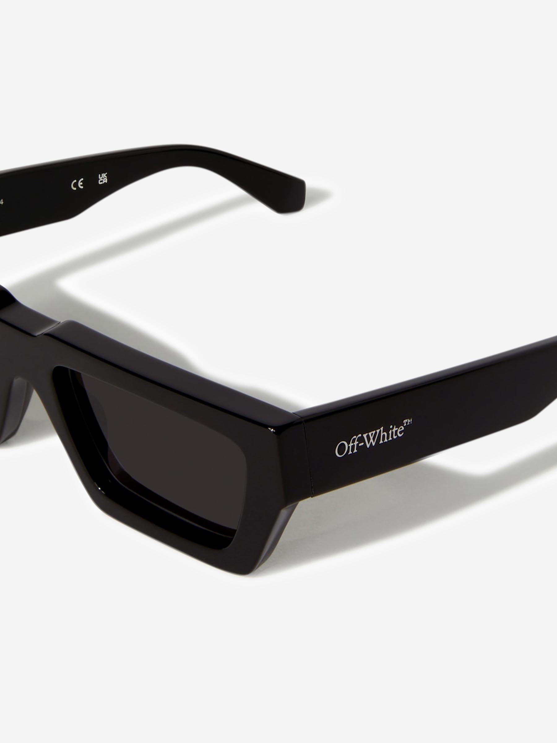 Manchester Sunglasses Off-white – Гарантія оригінальності – вид ззаду