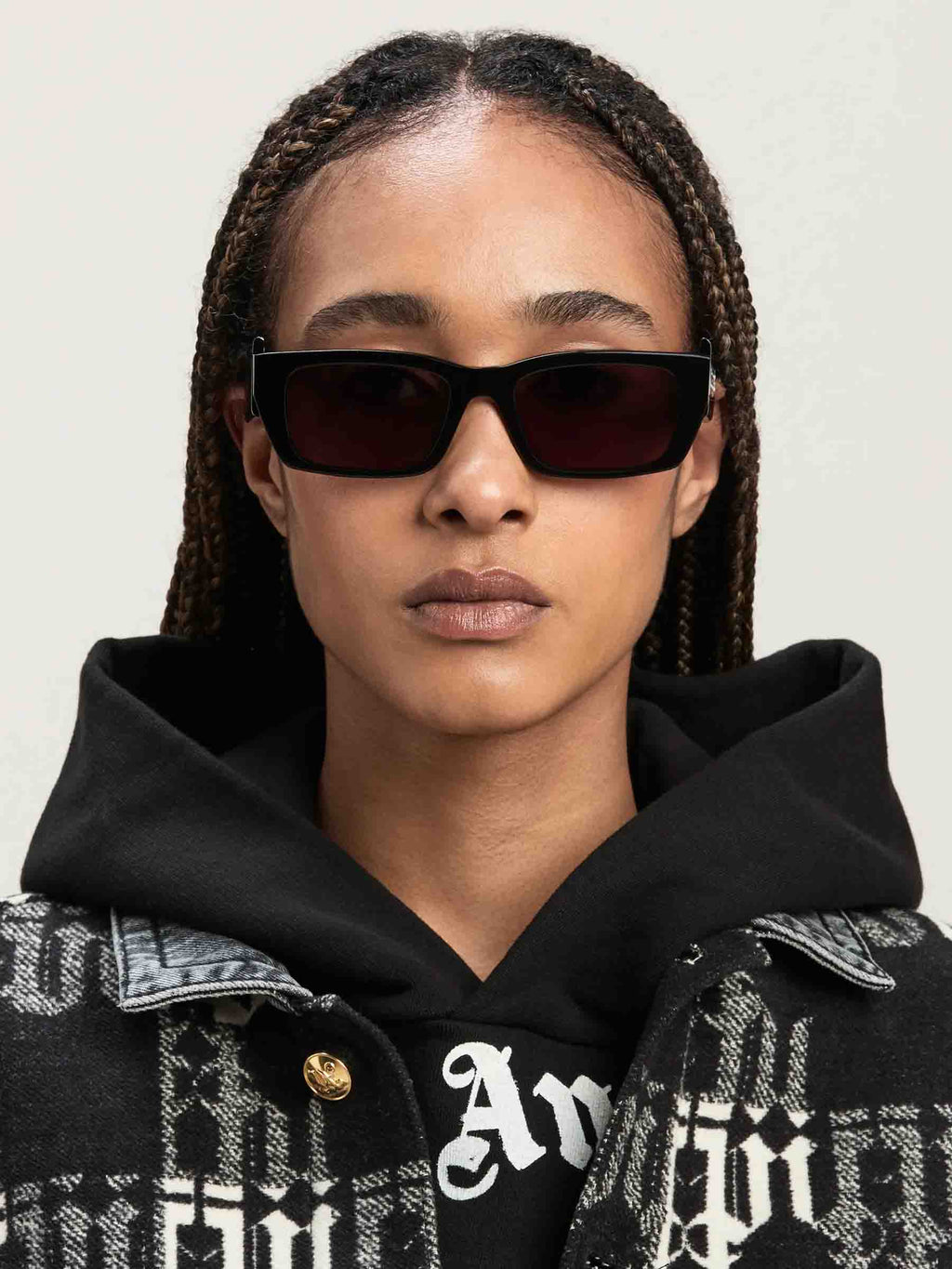 Rectangular Sunglasses Palm angels оригінал – Купити в Україні – збільшений вид