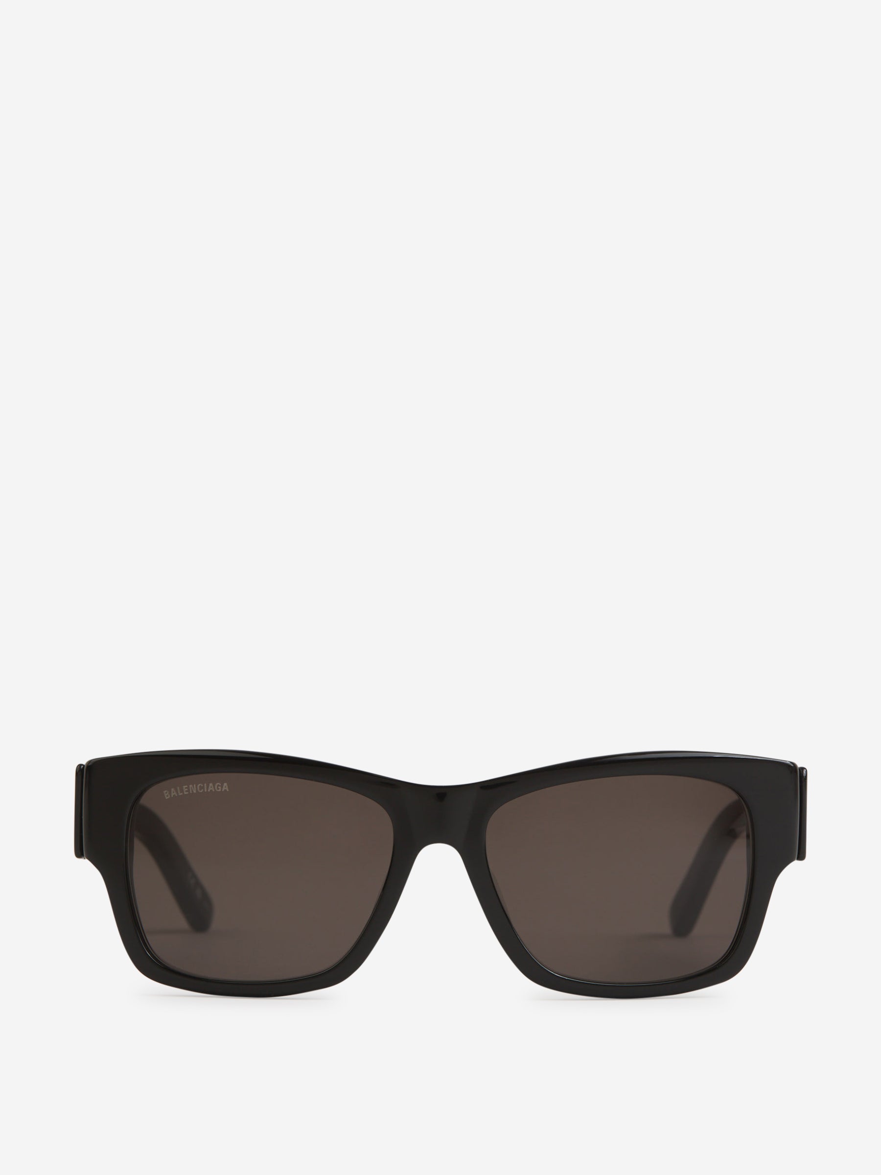 Max Square Rectangular Sunglasses Balenciaga оригінал – Купити в Україні – боковий вид - BALENCIAGA
