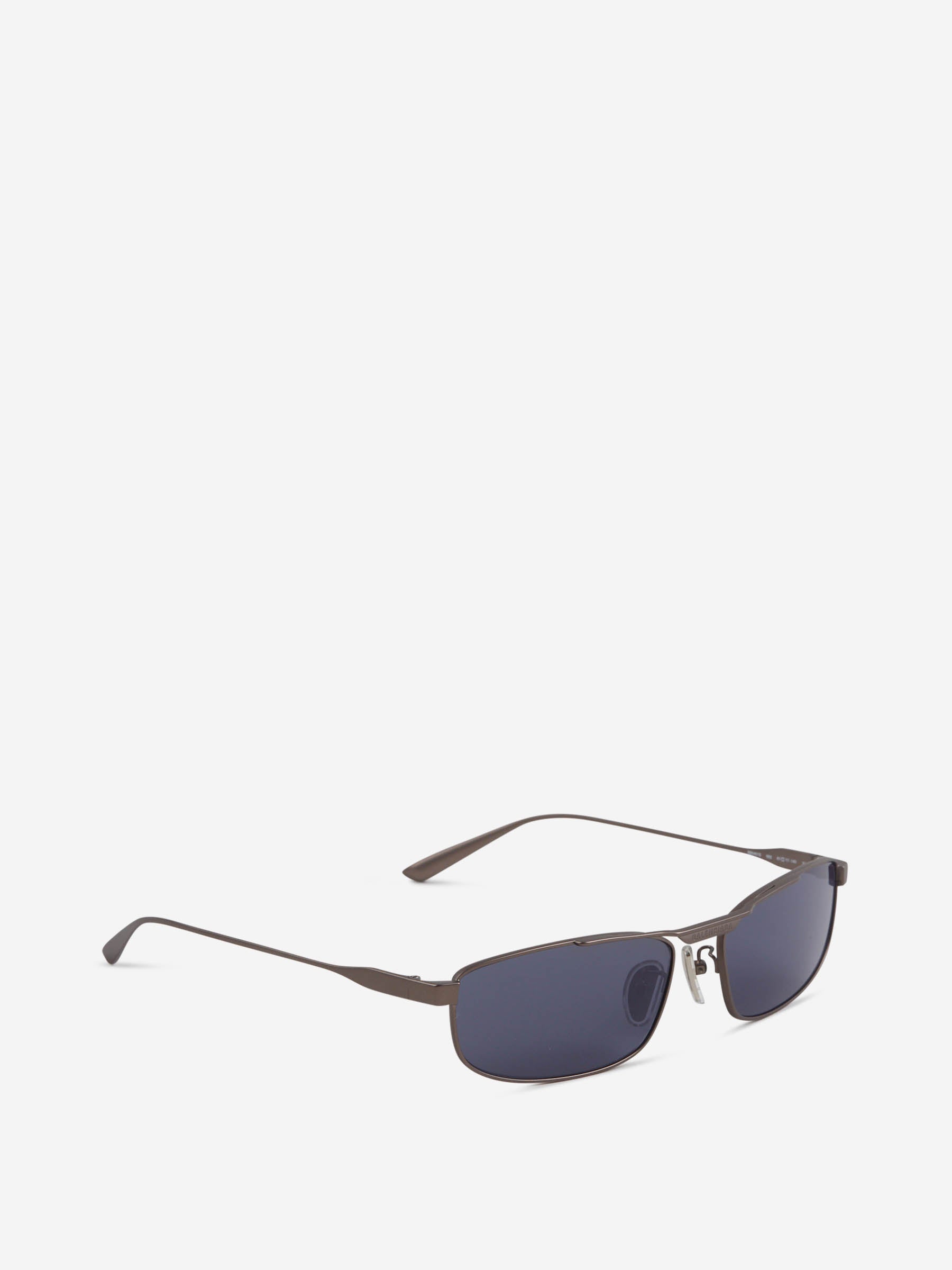 Оригінальна Rectangular Sunglasses Balenciaga – вид ззаду