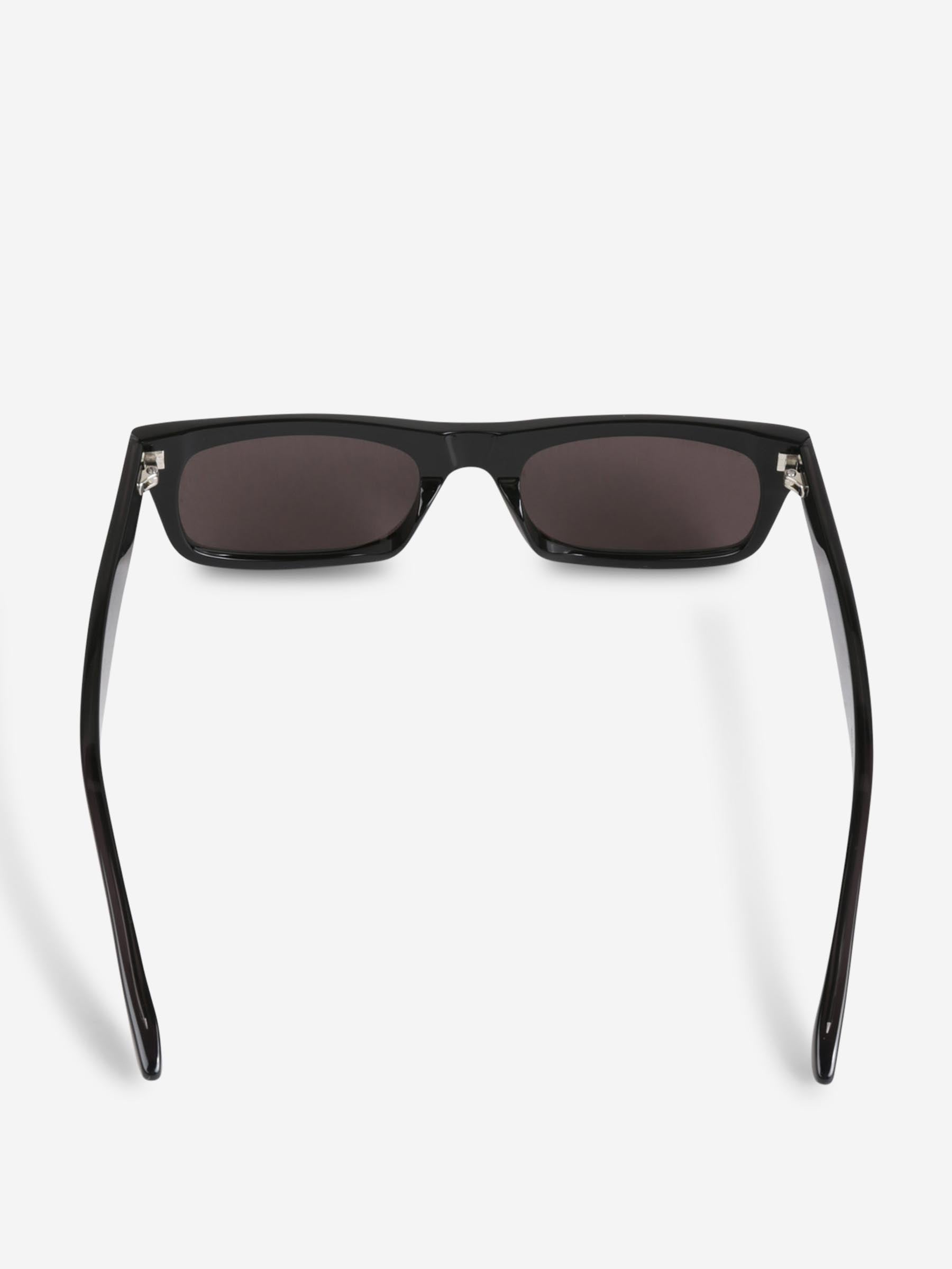 Оригінальна Rectangular Sunglasses Balenciaga – вид ззаду