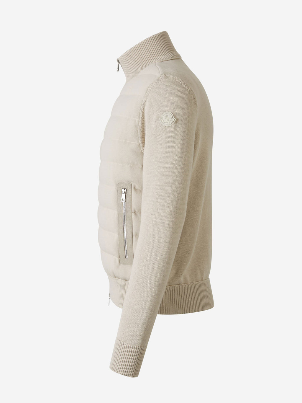 Оригінальна Zipper Knit Cardigan Moncler – вид ззаду