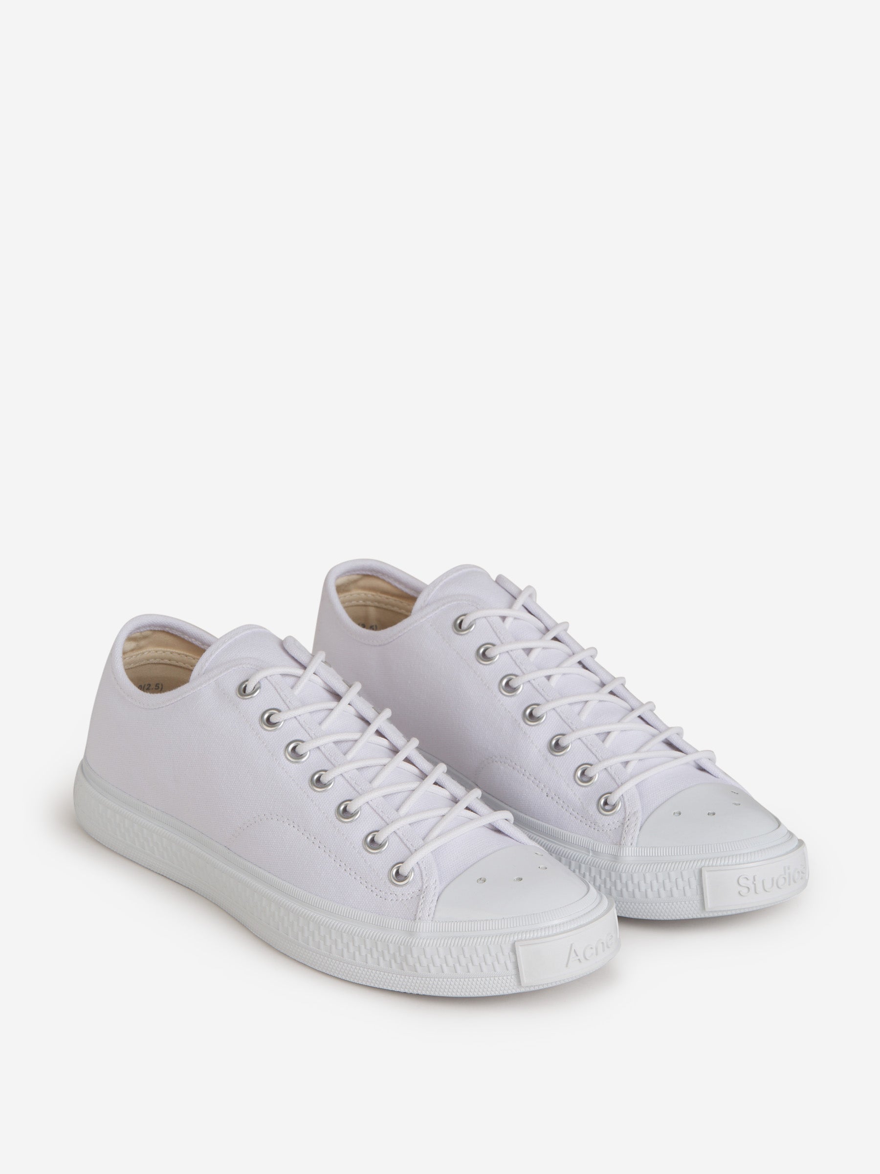 Оригінальна Canvas Logo Sneakers Acne studios – вид ззаду