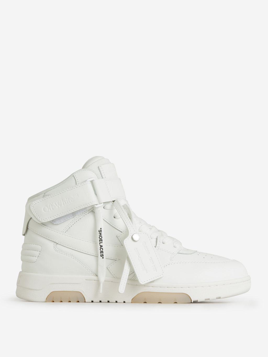 Zapatillas MID Top Out Of Office Off-white – Гарантія оригінальності – боковий вид