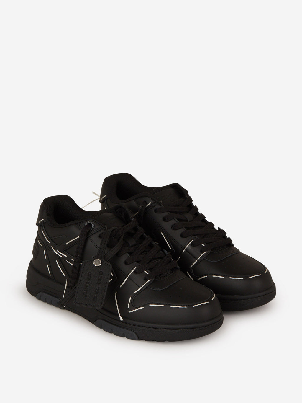 Sneakers Out Of Office Piel Off-white – Гарантія оригінальності – вид ззаду