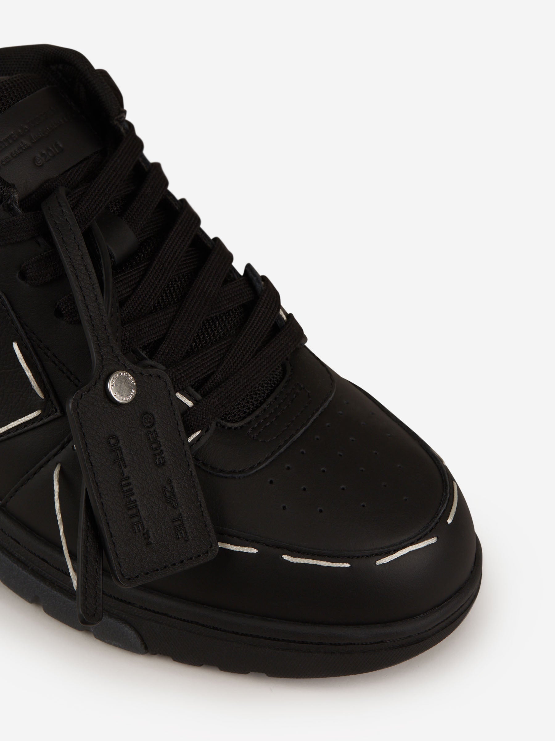 Sneakers Out Of Office Piel Off-white – Гарантія оригінальності – збільшений вид