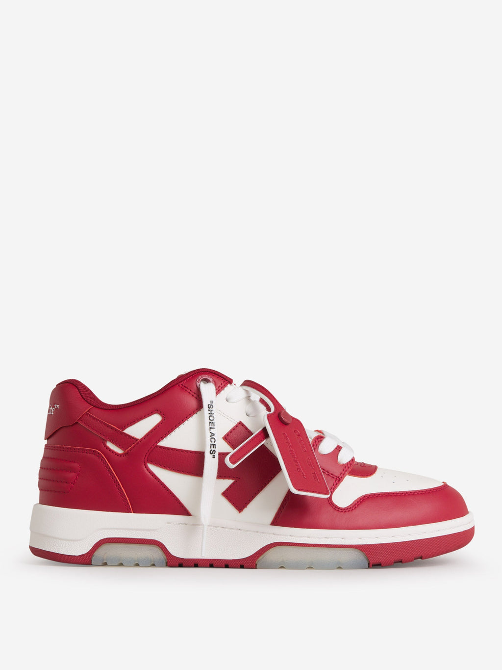 Sneakers Out Of Office Off-white – Гарантія оригінальності – боковий вид