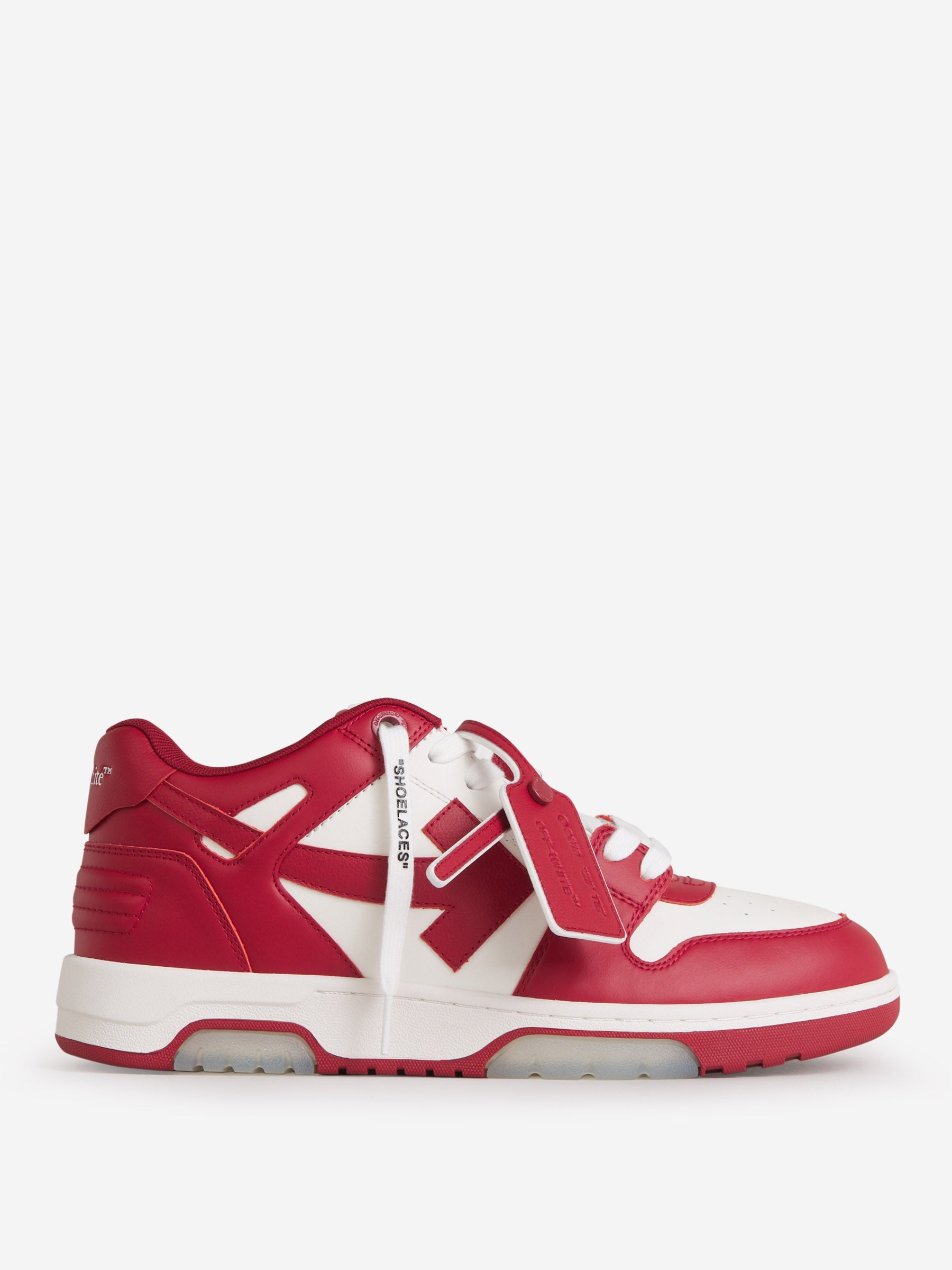 Sneakers Out Of Office Off-white – Гарантія оригінальності – боковий вид