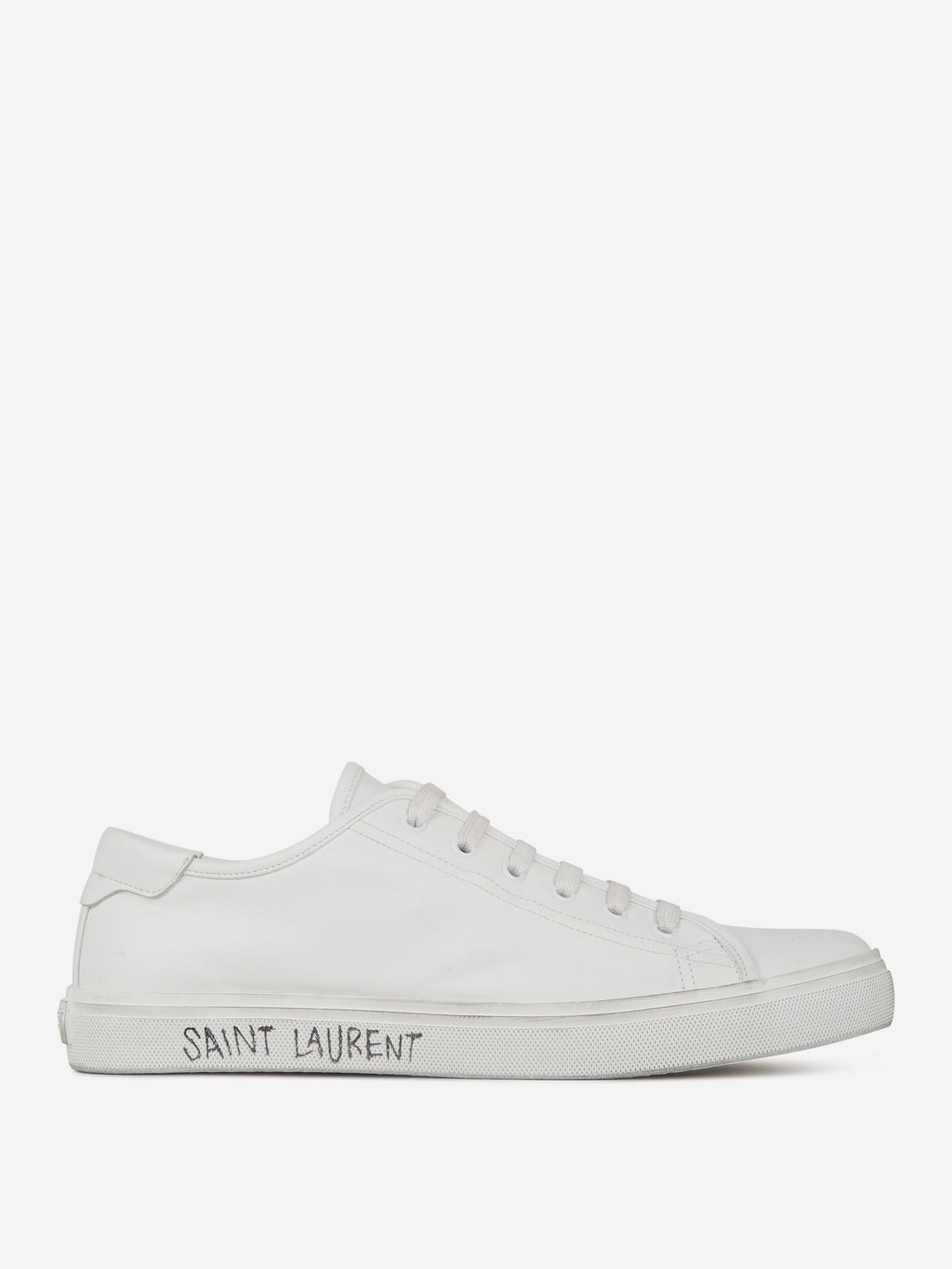Malibu Leather Sneakers Saint laurent – Гарантія оригінальності – боковий вид