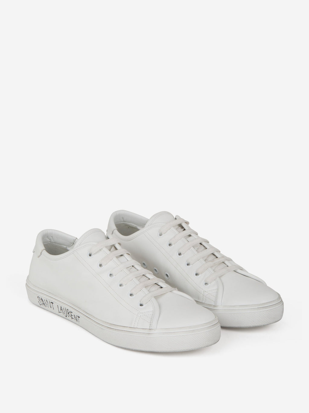 Malibu Leather Sneakers Saint laurent – Гарантія оригінальності – вид ззаду