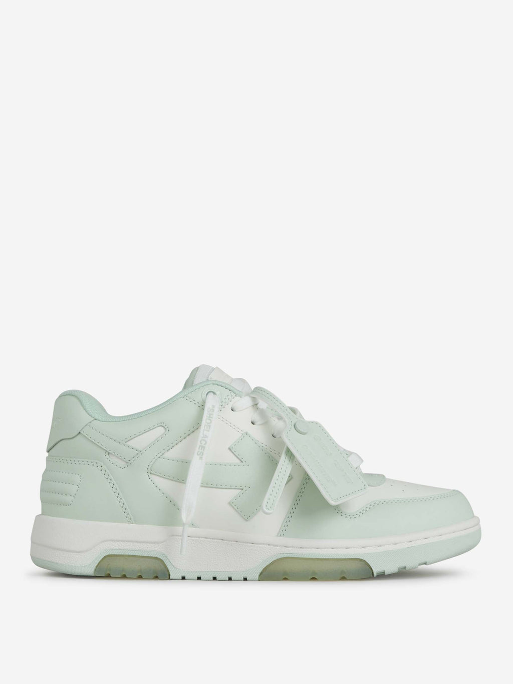 Sneakers Out Of Office Off-white – Гарантія оригінальності – боковий вид
