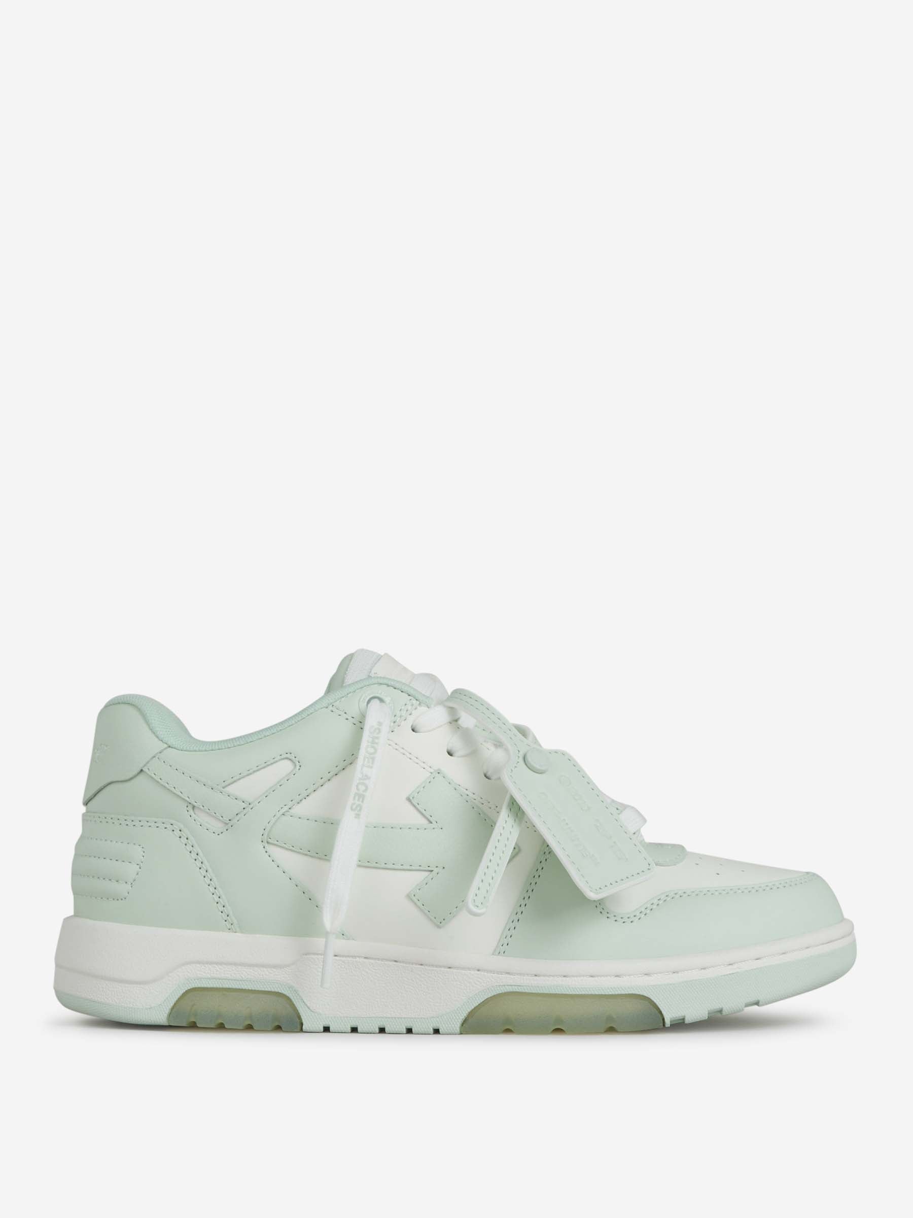Sneakers Out Of Office Off-white – Гарантія оригінальності – боковий вид