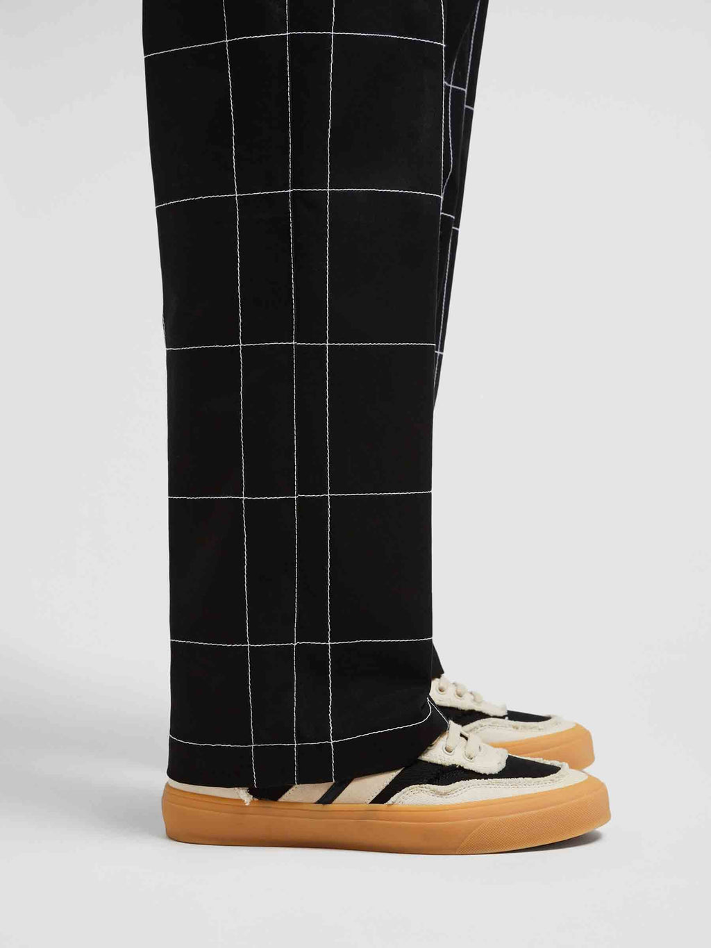 Monaco2 Canvas Sneakers Moncler – Гарантія оригінальності – вид ззаду