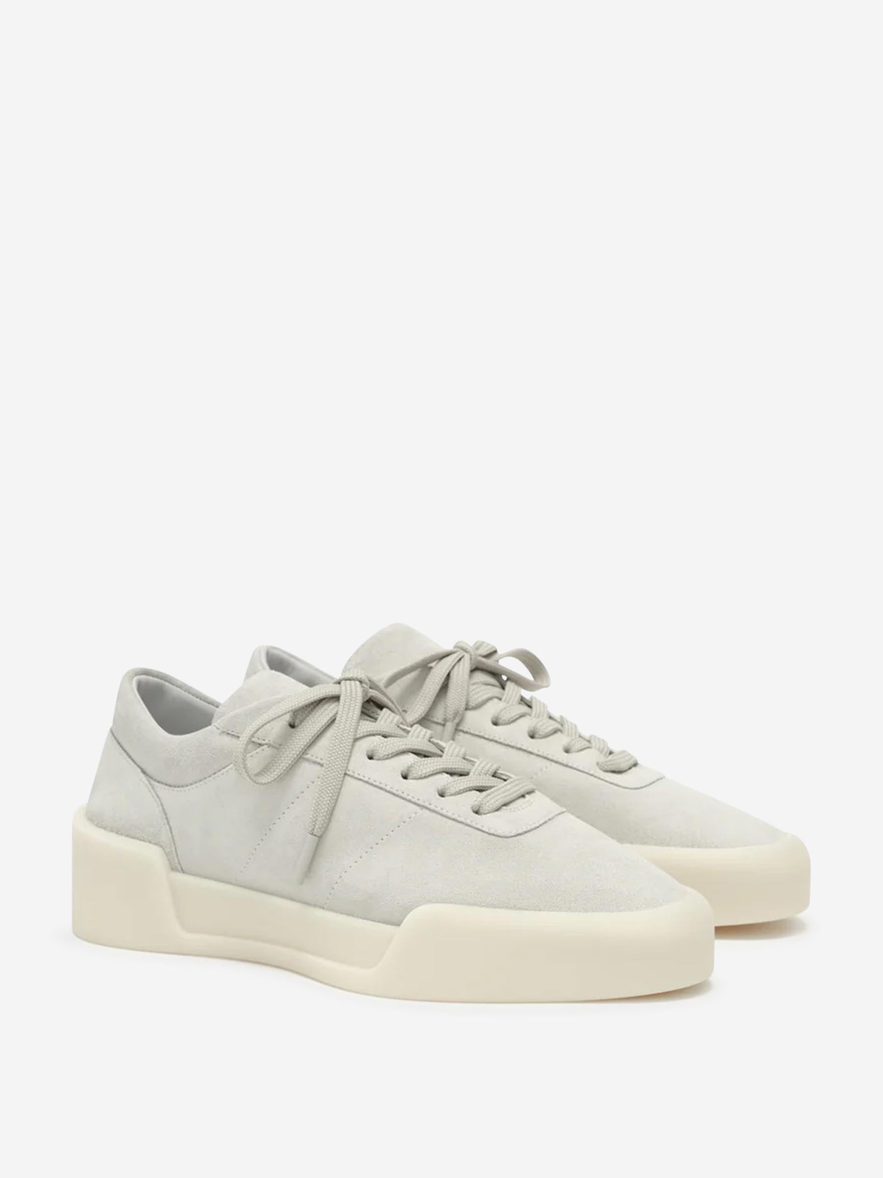 Suede Leather Aerobic Sneakers Fear of god – Гарантія оригінальності – вид ззаду