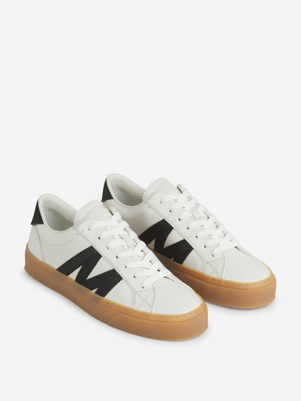 Оригінальна Monaco2 Leather Sneakers Moncler – вид ззаду